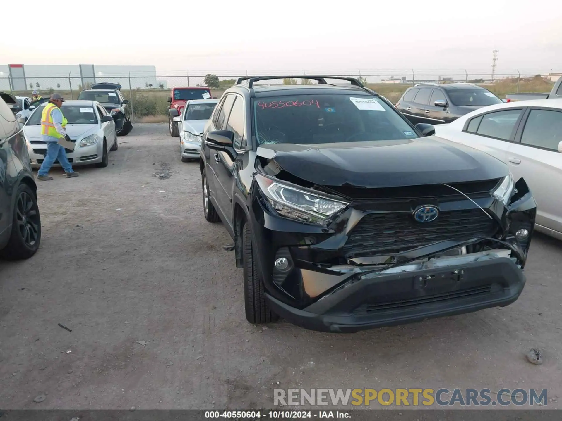 1 Photograph of a damaged car 4T3B6RFV3MU046079 TOYOTA RAV4 HYBRID 2021