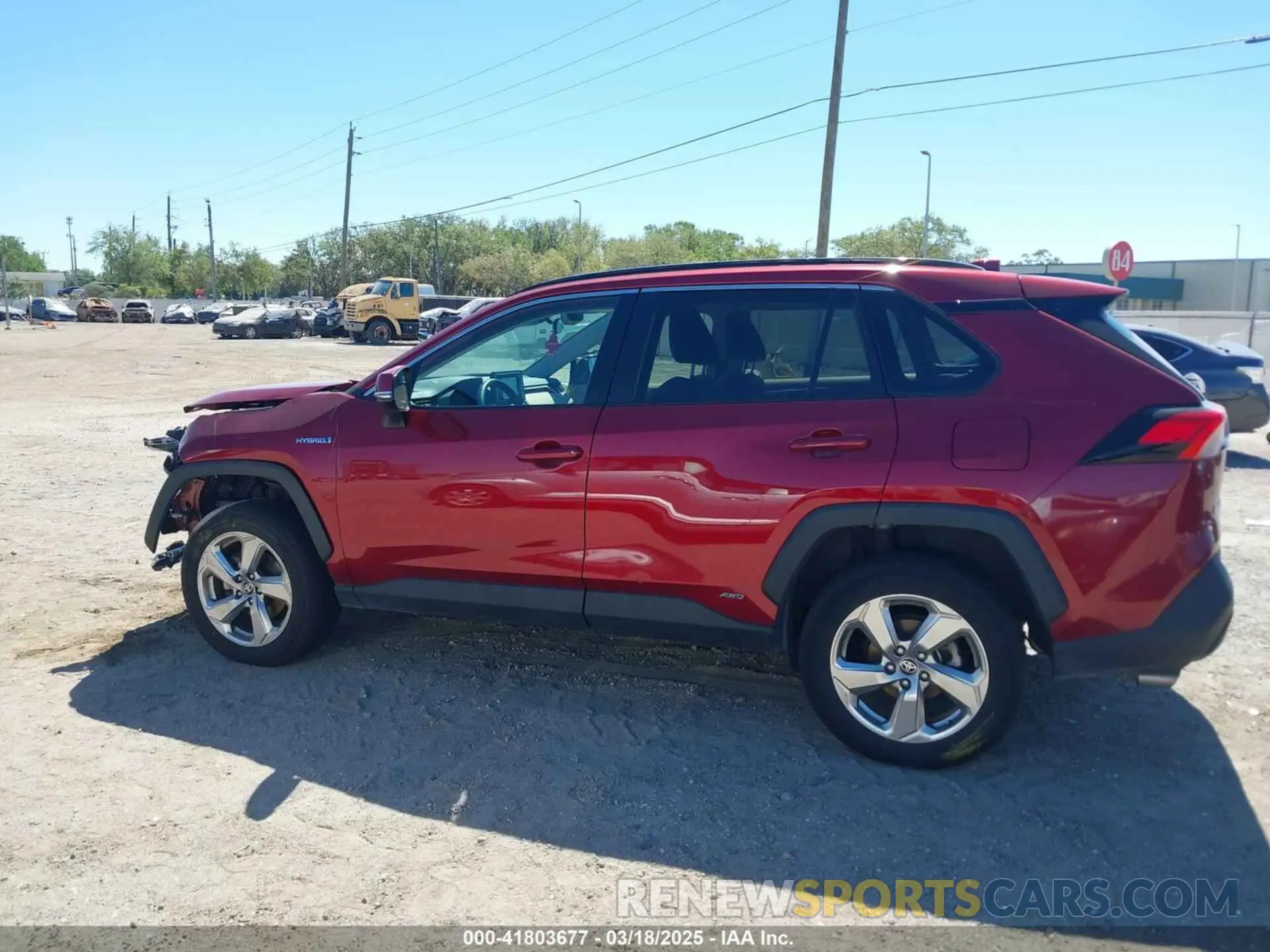 15 Photograph of a damaged car 4T3B6RFV3MU047815 TOYOTA RAV4 HYBRID 2021