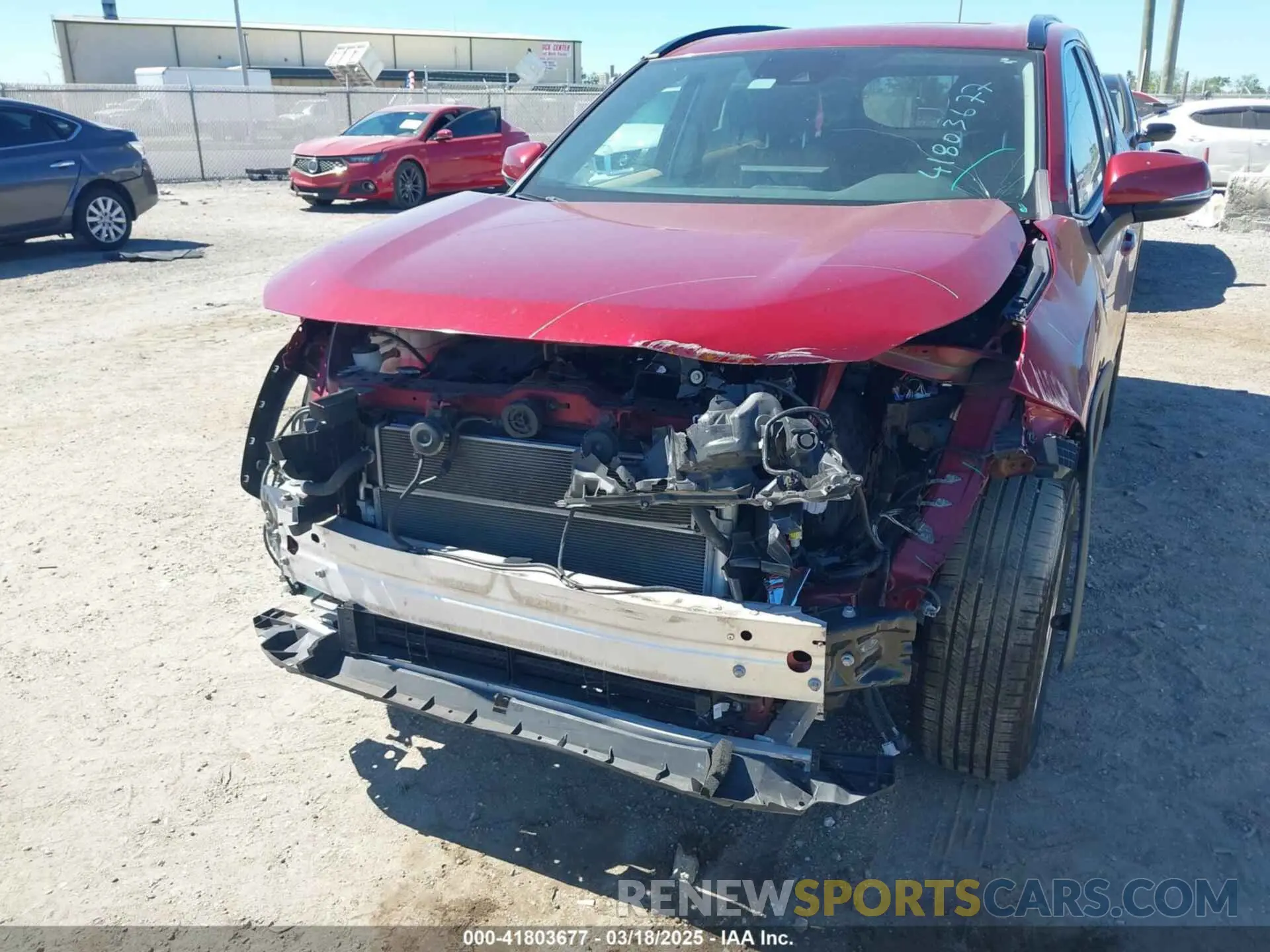 6 Photograph of a damaged car 4T3B6RFV3MU047815 TOYOTA RAV4 HYBRID 2021