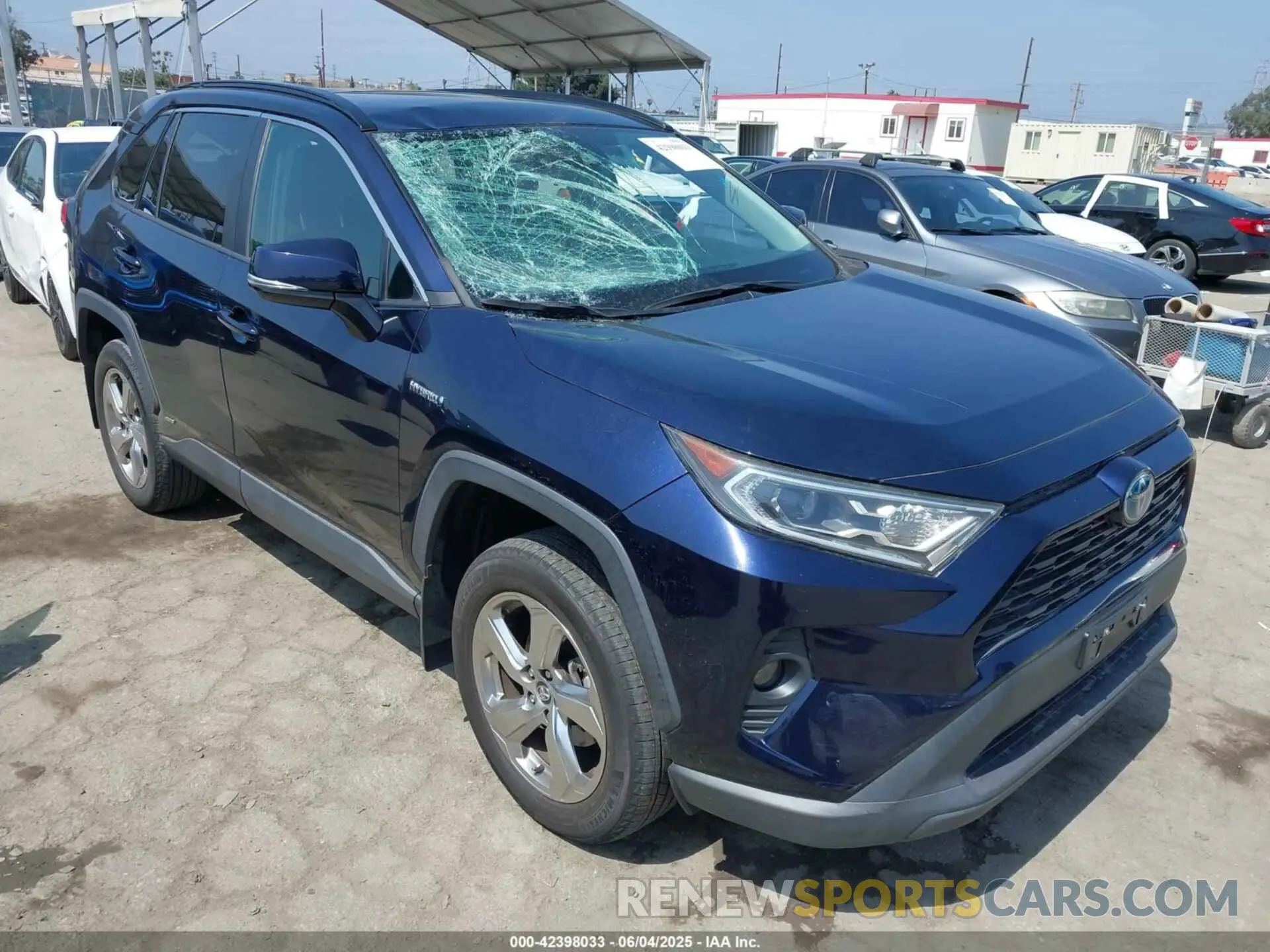 1 Photograph of a damaged car 4T3B6RFV4MU025144 TOYOTA RAV4 HYBRID 2021
