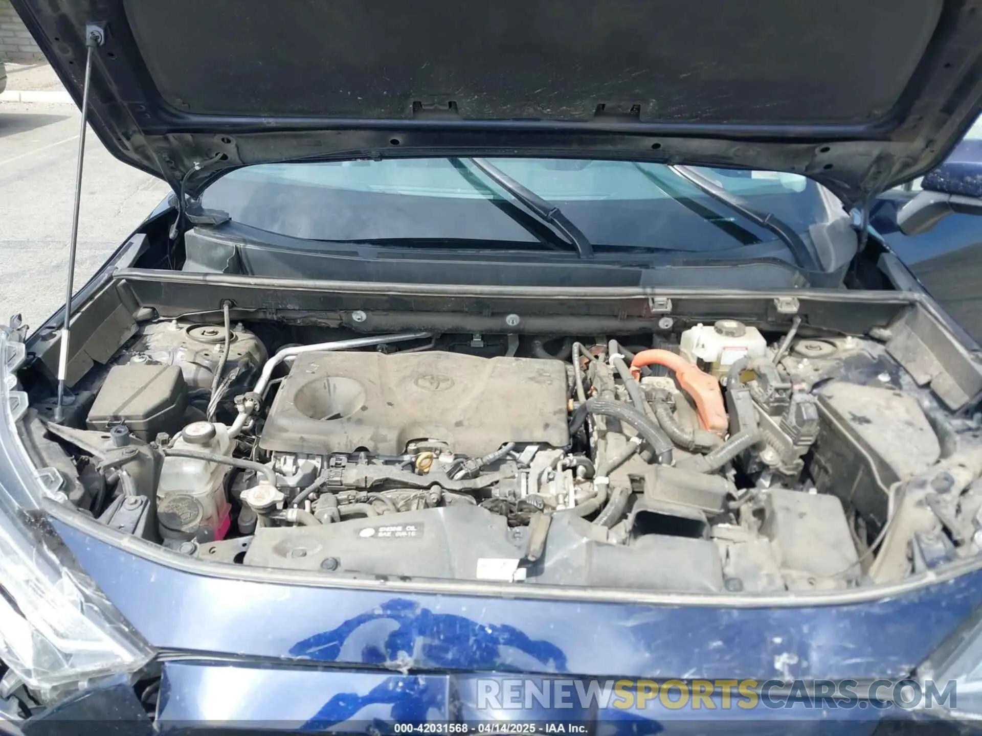 10 Photograph of a damaged car 4T3B6RFV5MU049808 TOYOTA RAV4 HYBRID 2021