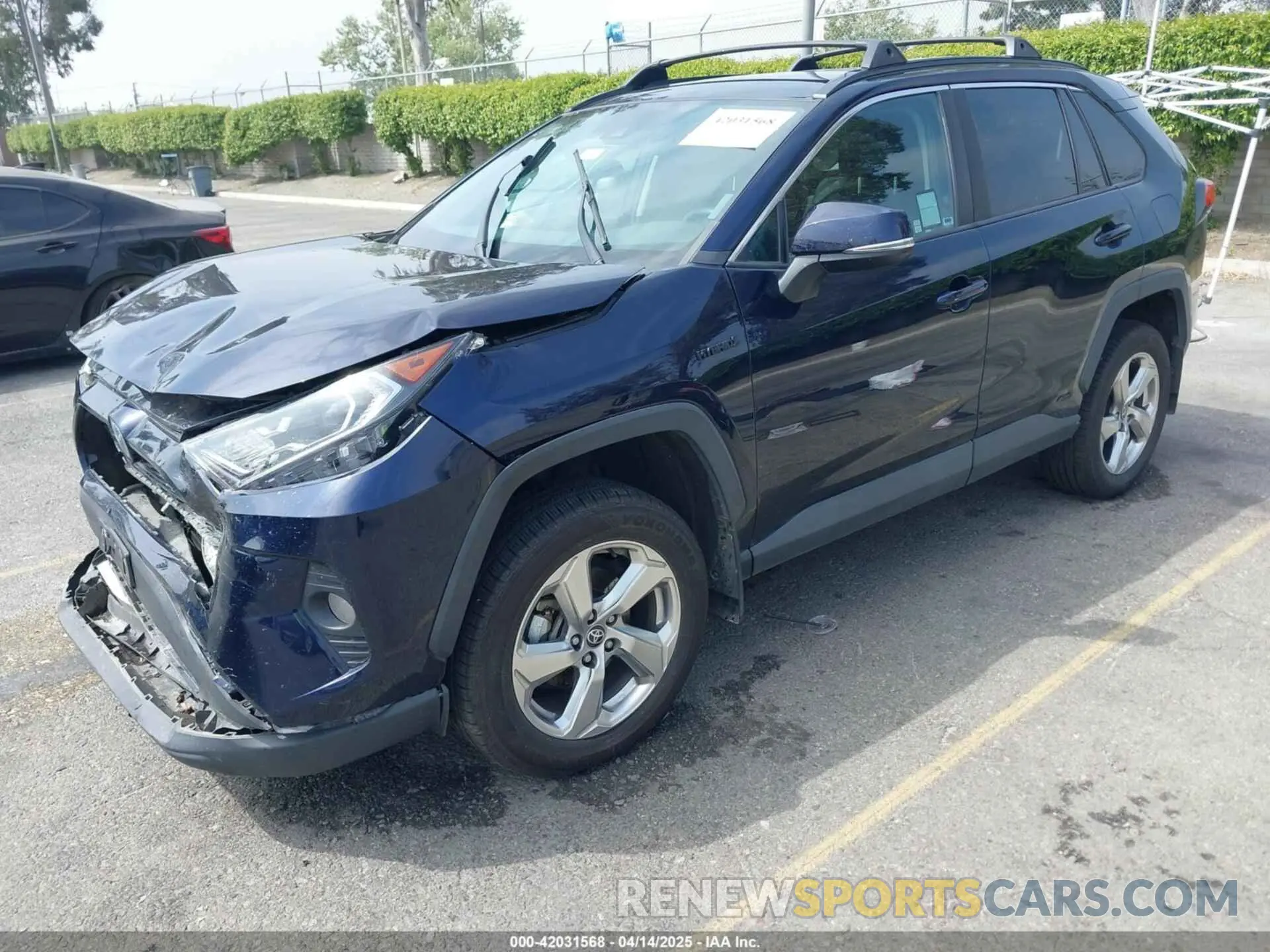 2 Photograph of a damaged car 4T3B6RFV5MU049808 TOYOTA RAV4 HYBRID 2021