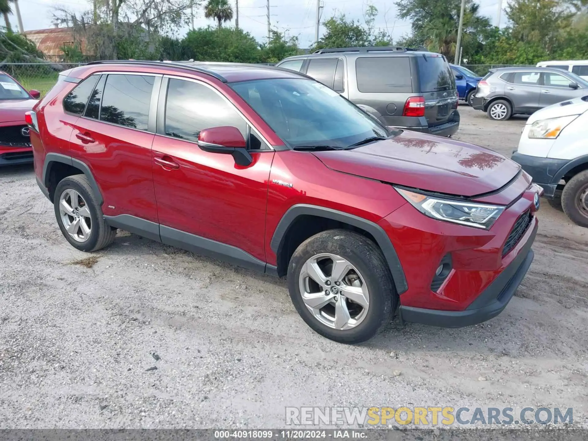 1 Photograph of a damaged car 4T3B6RFV6MU013089 TOYOTA RAV4 HYBRID 2021