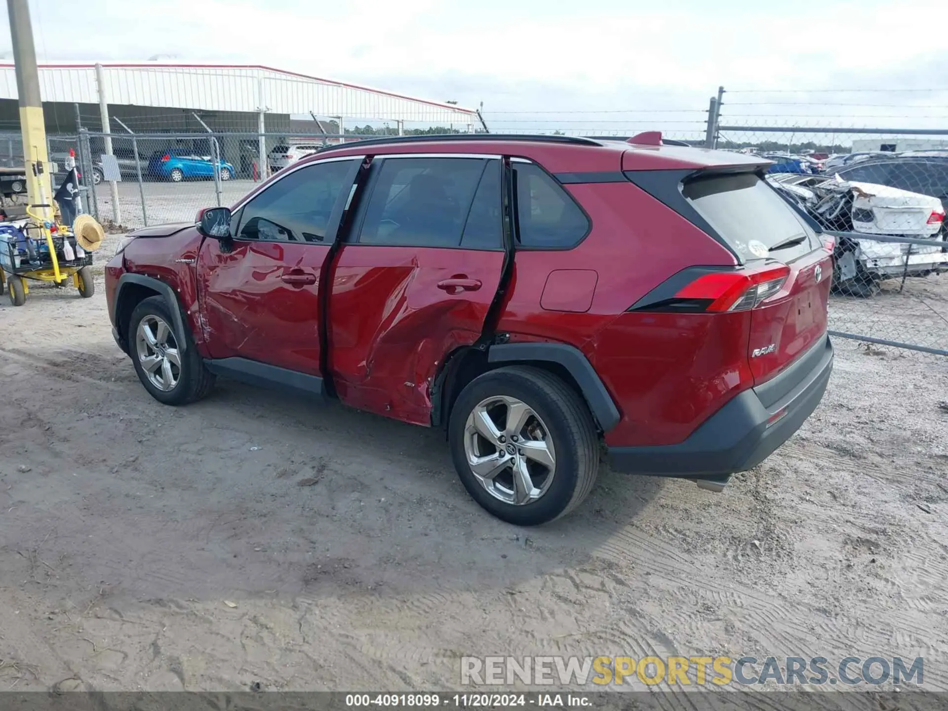 3 Photograph of a damaged car 4T3B6RFV6MU013089 TOYOTA RAV4 HYBRID 2021