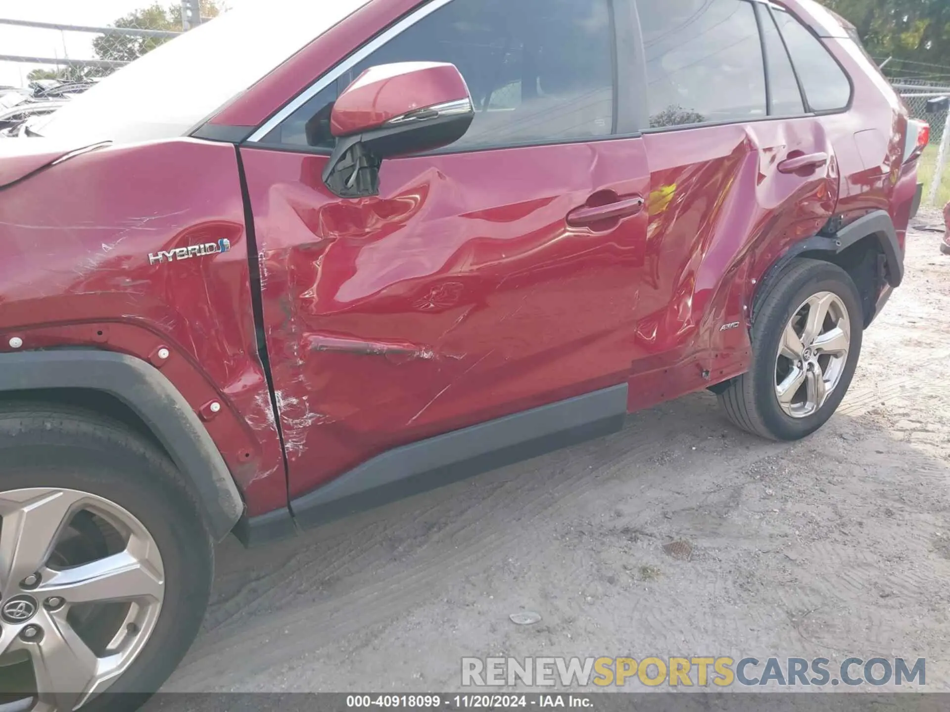 6 Photograph of a damaged car 4T3B6RFV6MU013089 TOYOTA RAV4 HYBRID 2021
