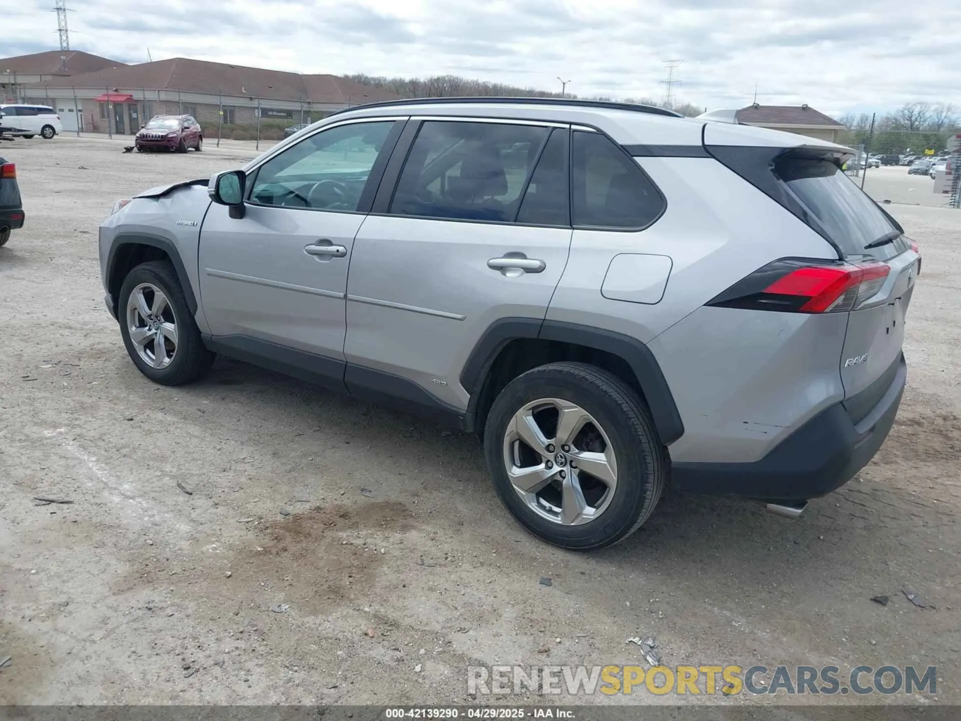 3 Photograph of a damaged car 4T3B6RFV6MU021452 TOYOTA RAV4 HYBRID 2021