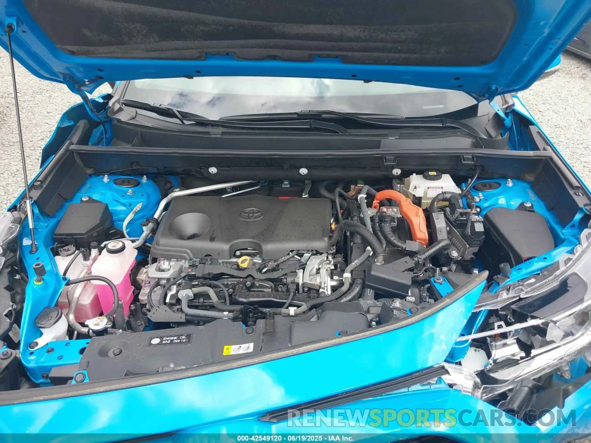 10 Photograph of a damaged car 4T3B6RFV6MU048392 TOYOTA RAV4 HYBRID 2021