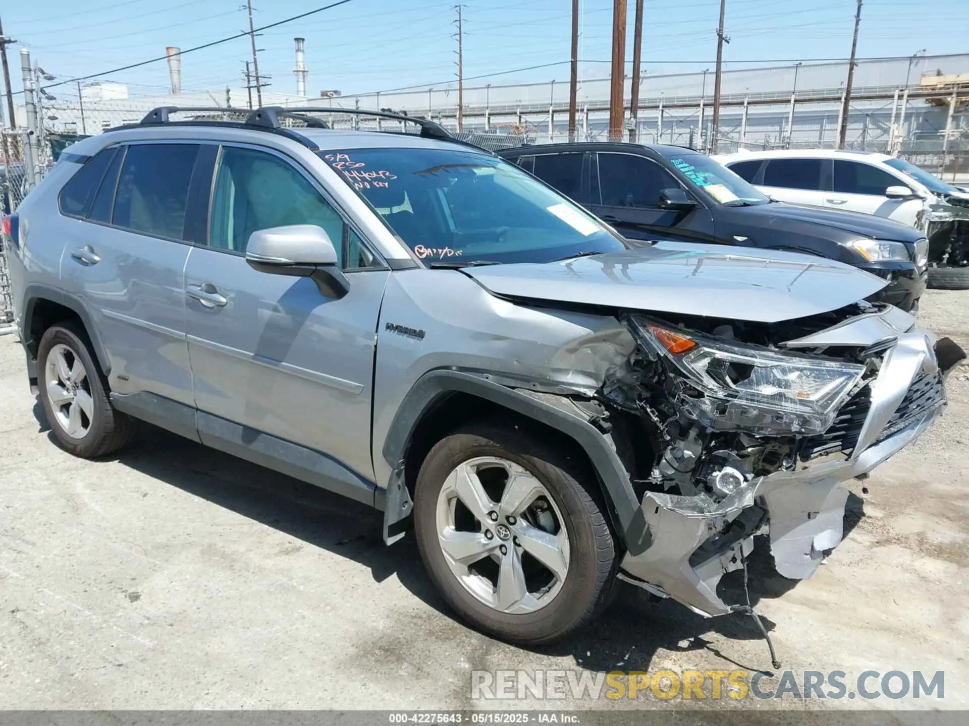 1 Photograph of a damaged car 4T3B6RFV7MU044710 TOYOTA RAV4 HYBRID 2021