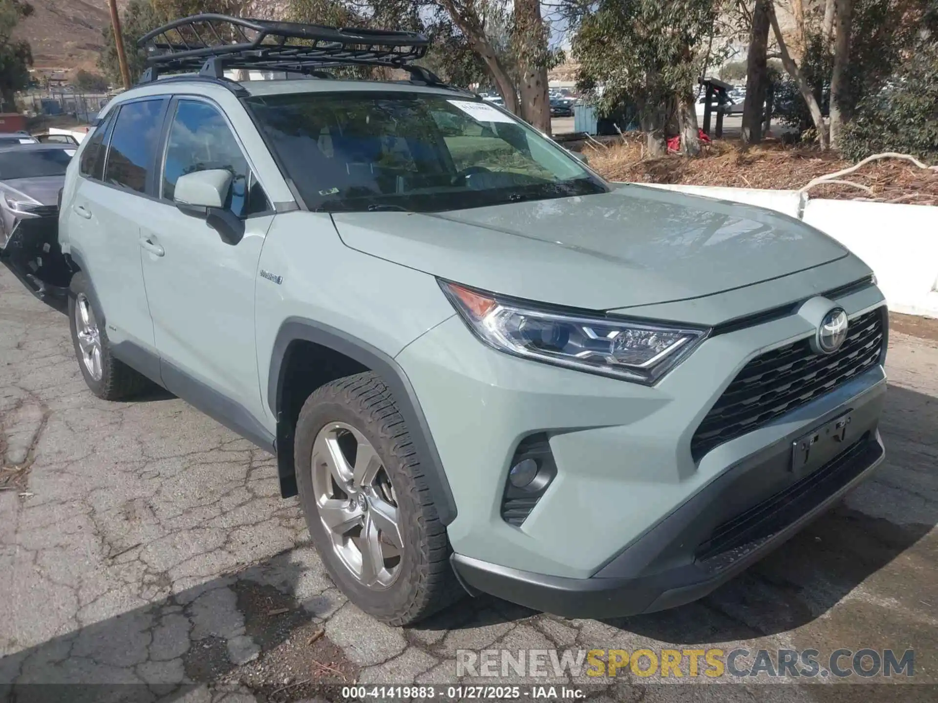 1 Photograph of a damaged car 4T3B6RFV9MU025009 TOYOTA RAV4 HYBRID 2021