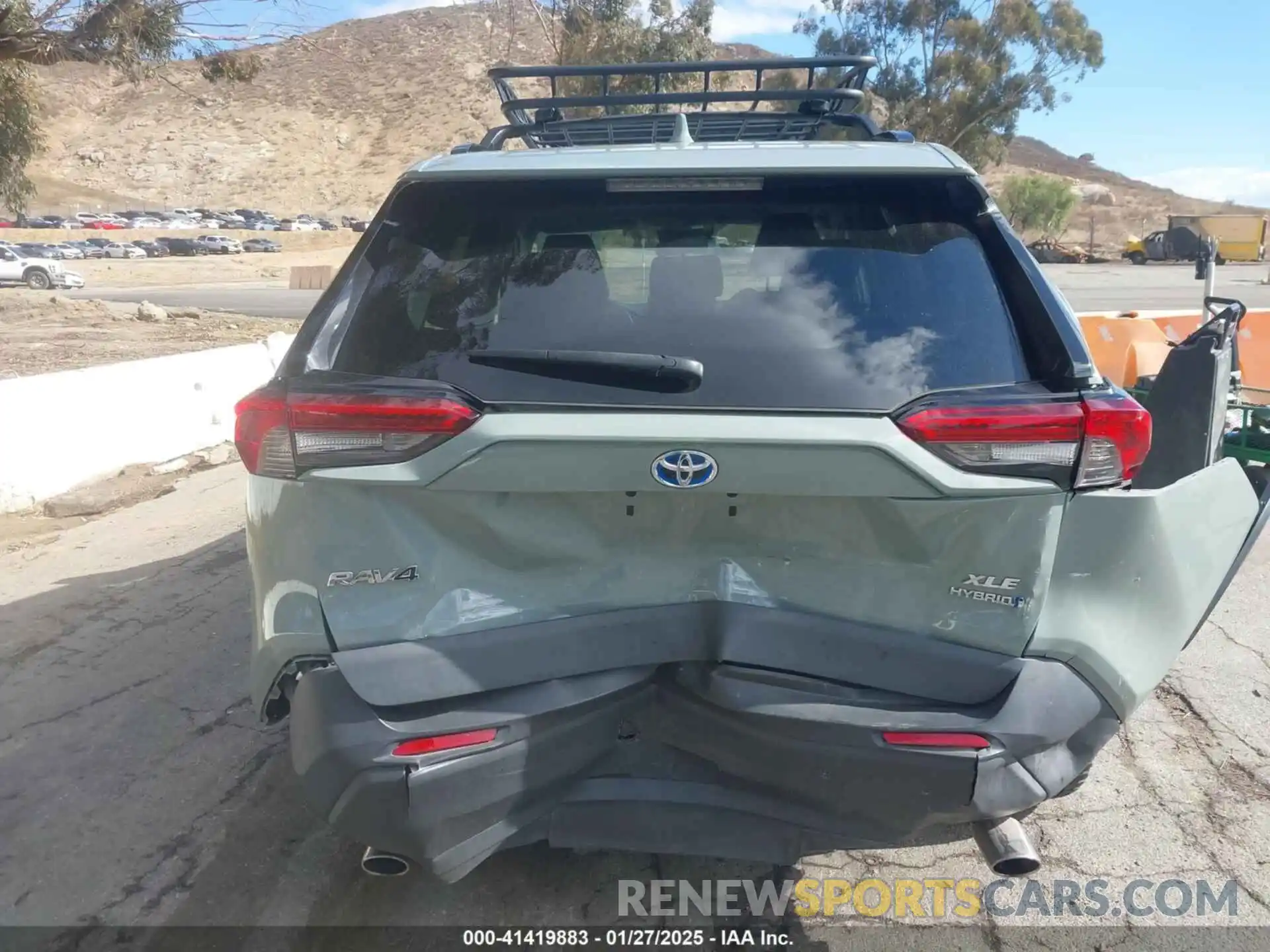 16 Photograph of a damaged car 4T3B6RFV9MU025009 TOYOTA RAV4 HYBRID 2021