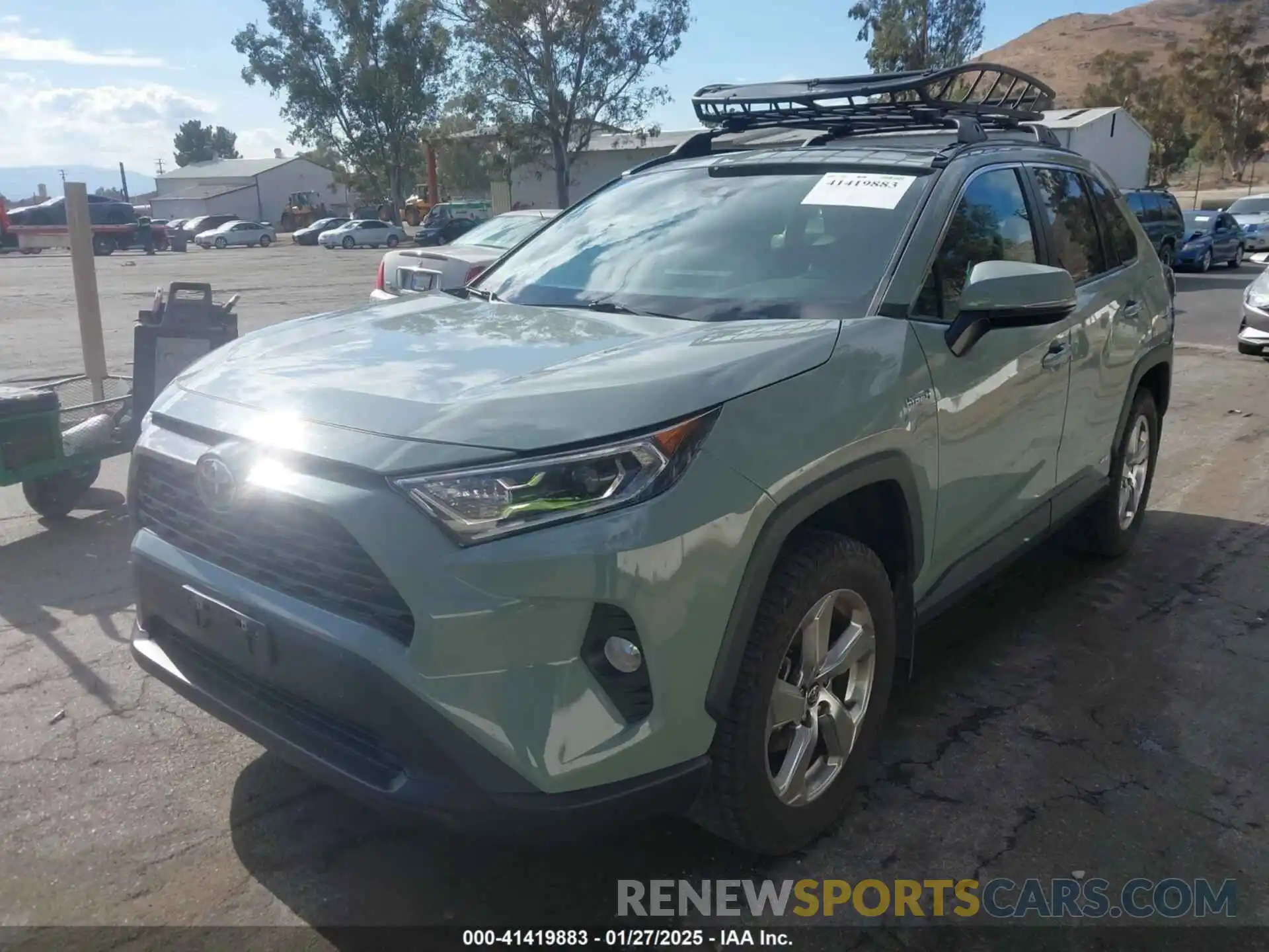 2 Photograph of a damaged car 4T3B6RFV9MU025009 TOYOTA RAV4 HYBRID 2021