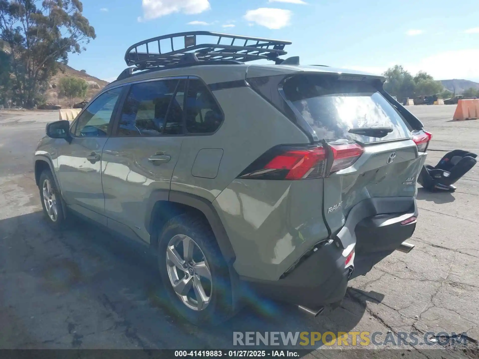 3 Photograph of a damaged car 4T3B6RFV9MU025009 TOYOTA RAV4 HYBRID 2021