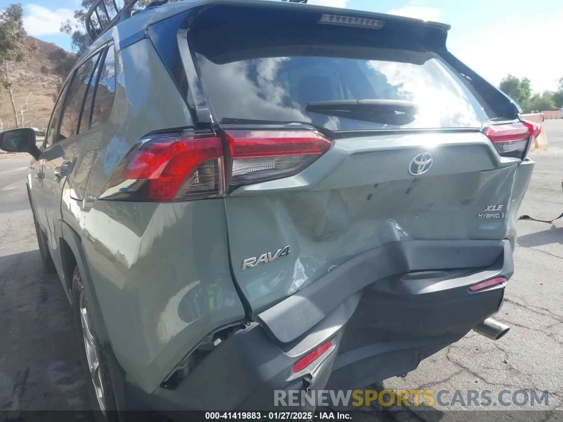 6 Photograph of a damaged car 4T3B6RFV9MU025009 TOYOTA RAV4 HYBRID 2021