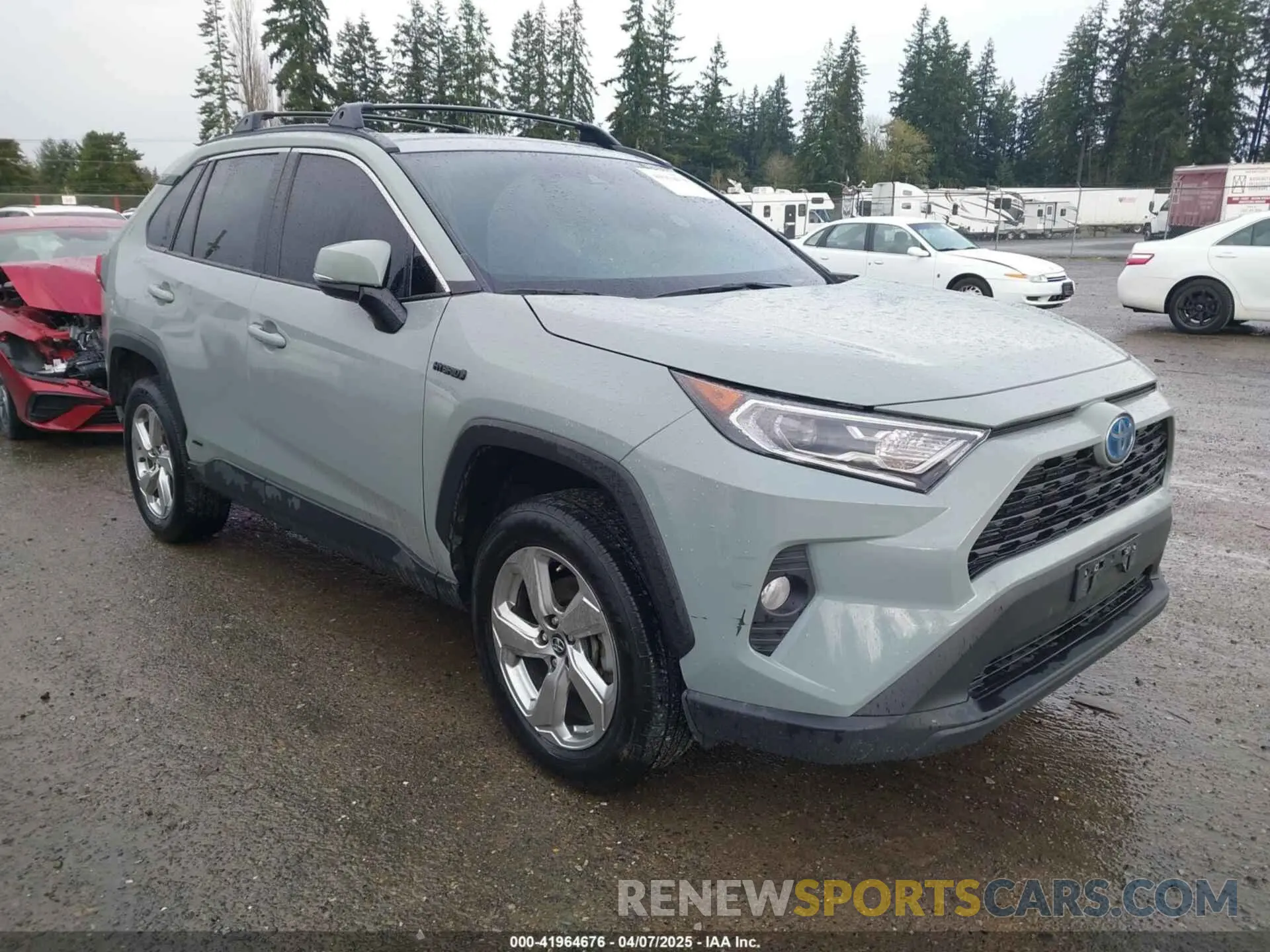 1 Photograph of a damaged car 4T3B6RFVXMU011748 TOYOTA RAV4 HYBRID 2021