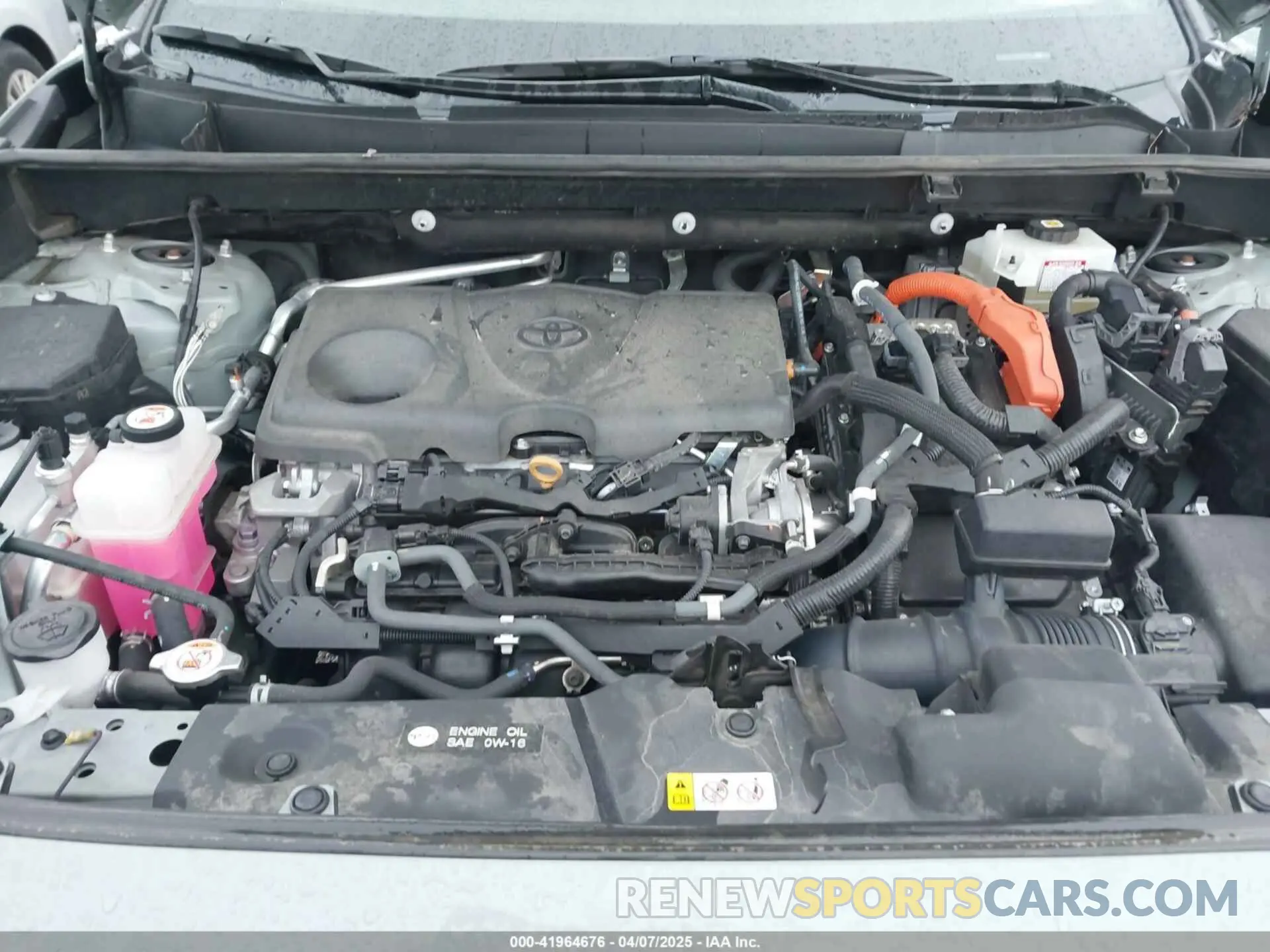 10 Photograph of a damaged car 4T3B6RFVXMU011748 TOYOTA RAV4 HYBRID 2021