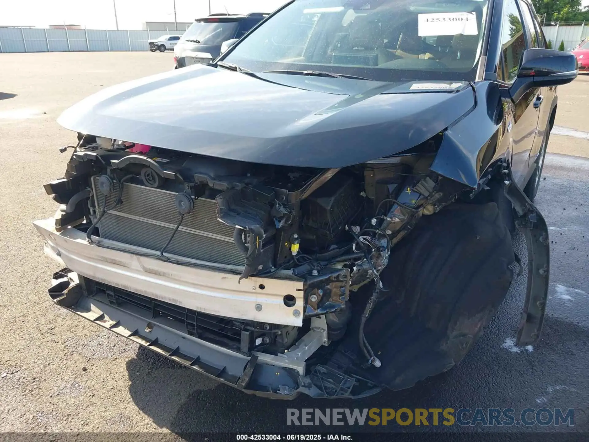 6 Photograph of a damaged car 4T3B6RFVXMU040585 TOYOTA RAV4 HYBRID 2021