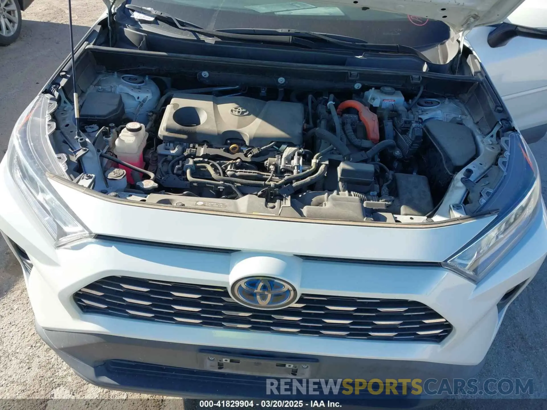 10 Photograph of a damaged car 4T3B6RFVXMU043017 TOYOTA RAV4 HYBRID 2021