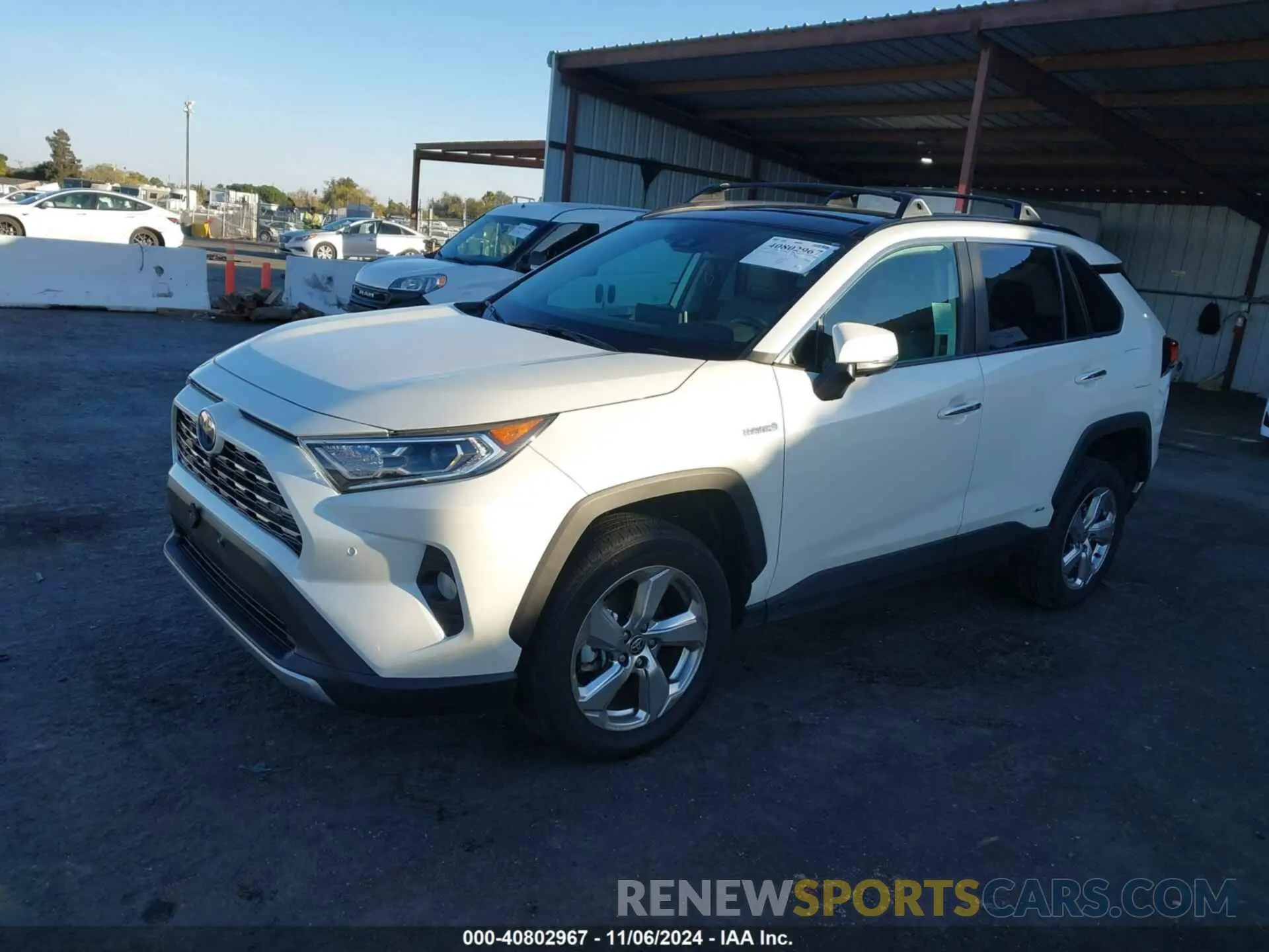 2 Photograph of a damaged car 4T3D6RFV3MU033017 TOYOTA RAV4 HYBRID 2021
