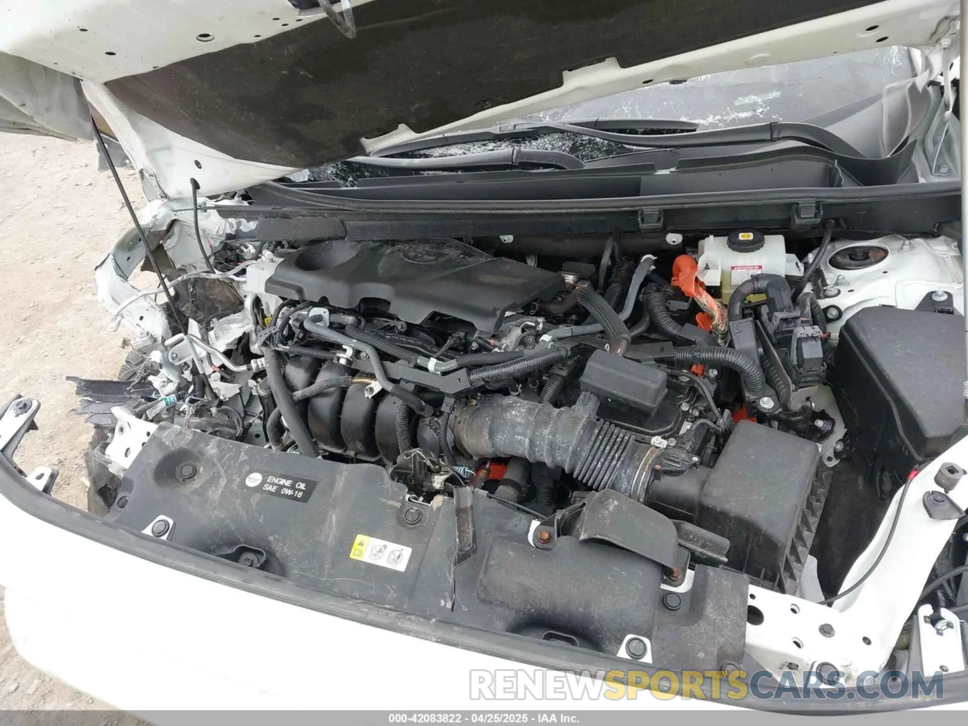 10 Photograph of a damaged car 4T3D6RFV9MU054678 TOYOTA RAV4 HYBRID 2021