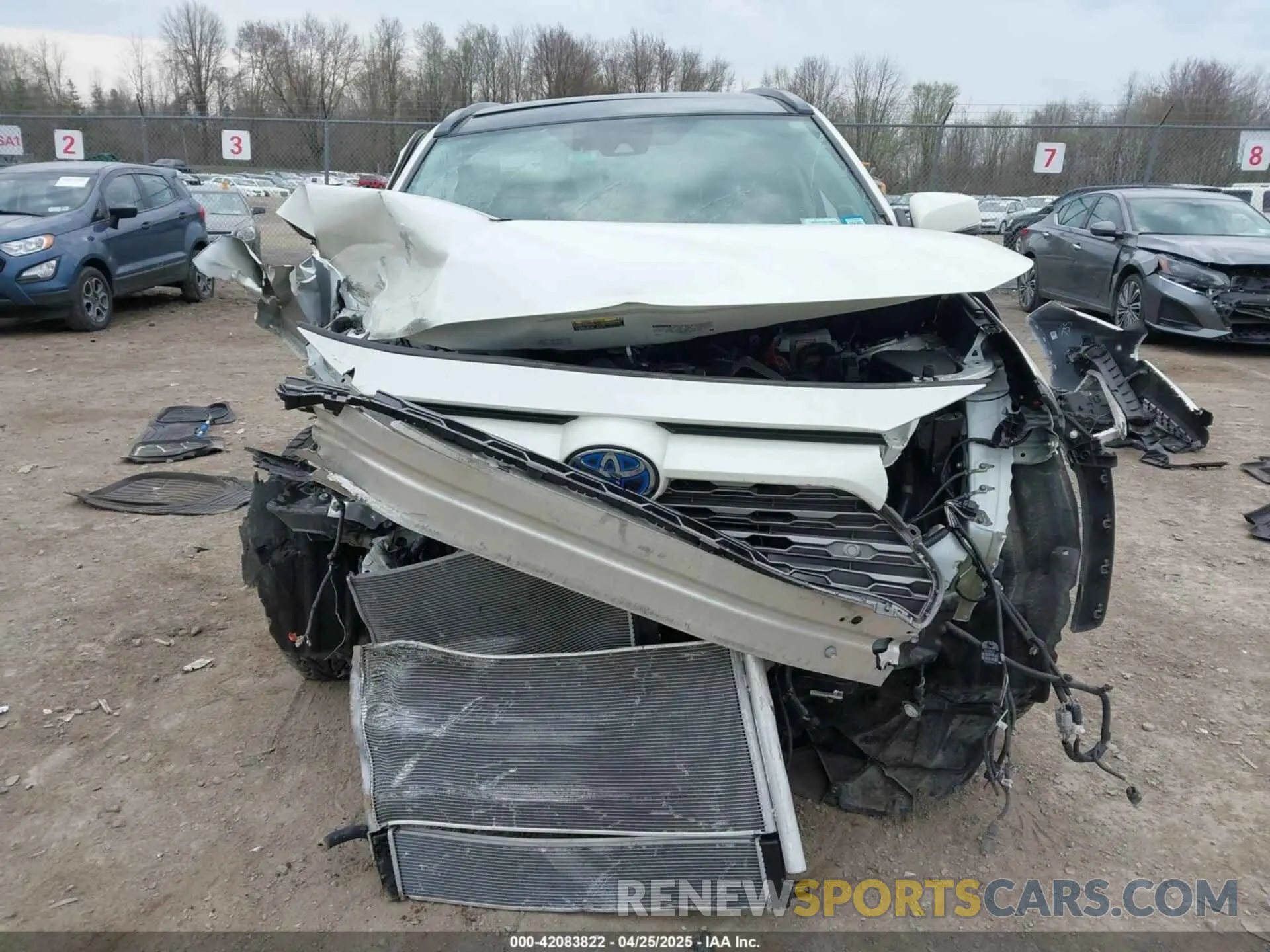 12 Photograph of a damaged car 4T3D6RFV9MU054678 TOYOTA RAV4 HYBRID 2021