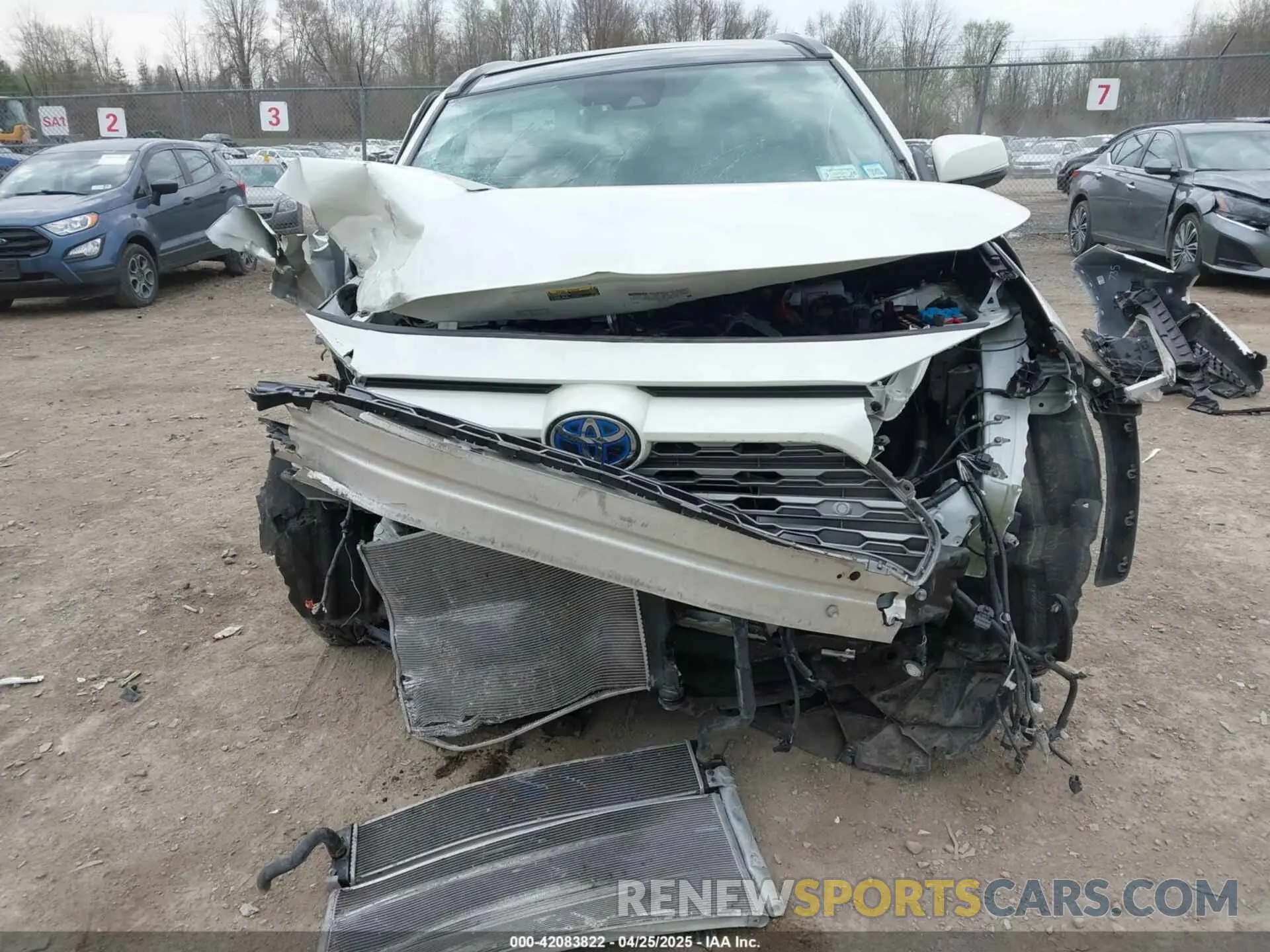 6 Photograph of a damaged car 4T3D6RFV9MU054678 TOYOTA RAV4 HYBRID 2021
