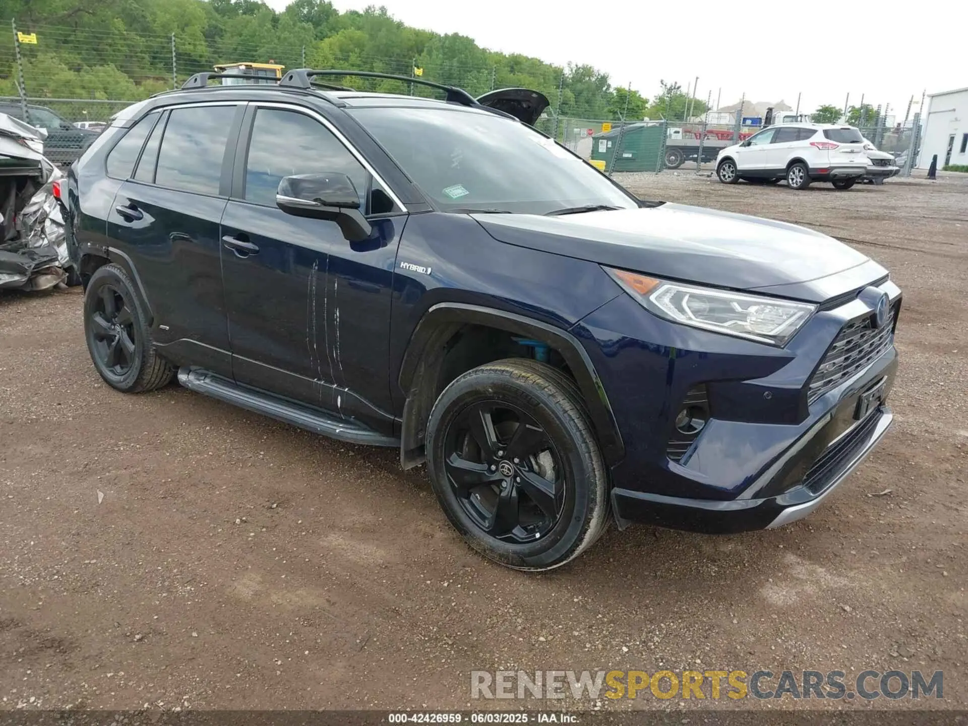 1 Photograph of a damaged car 4T3E6RFV0MU053245 TOYOTA RAV4 HYBRID 2021