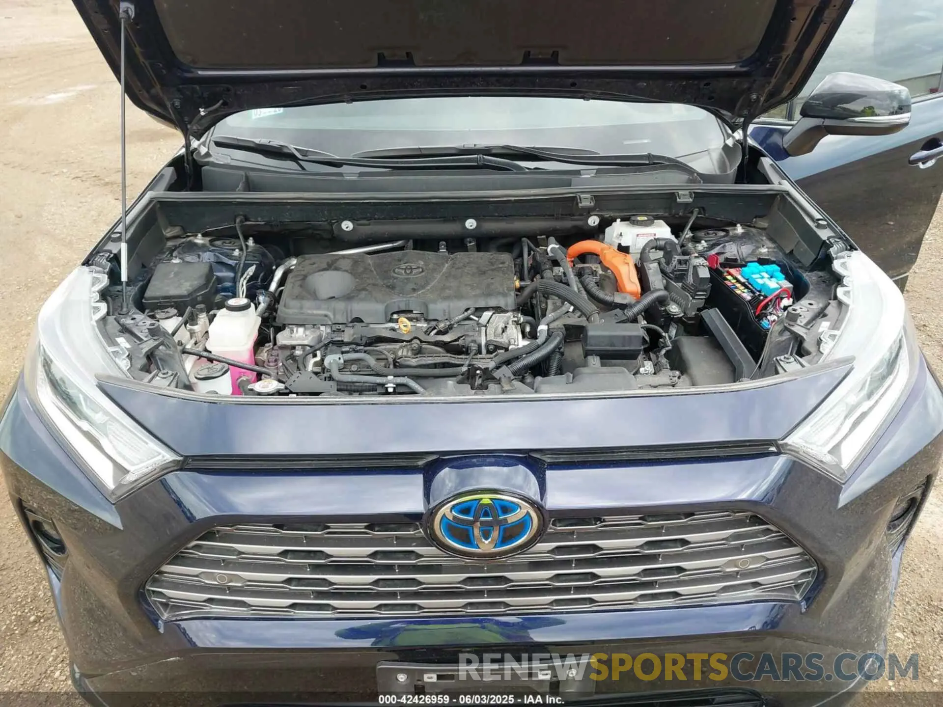 10 Photograph of a damaged car 4T3E6RFV0MU053245 TOYOTA RAV4 HYBRID 2021