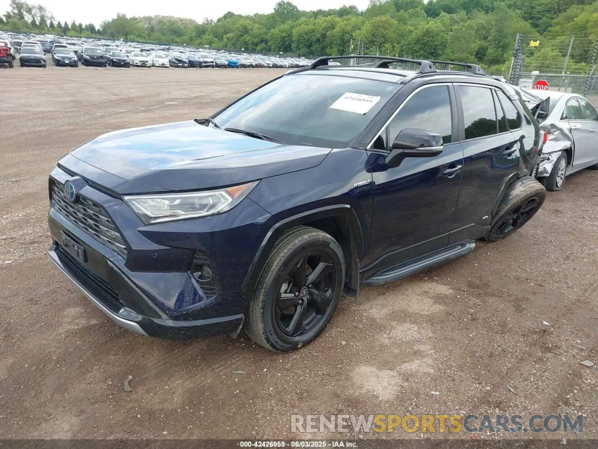 2 Photograph of a damaged car 4T3E6RFV0MU053245 TOYOTA RAV4 HYBRID 2021