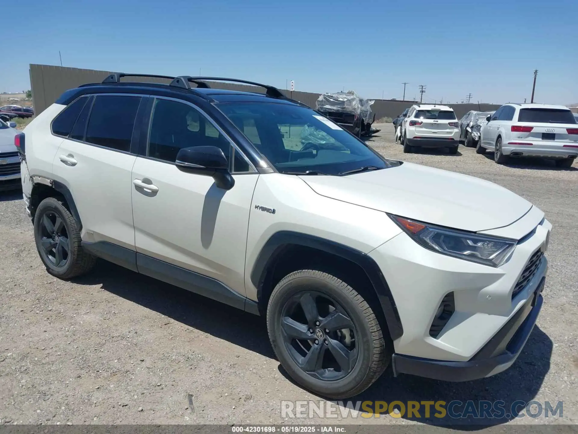 1 Photograph of a damaged car 4T3E6RFV1MU037300 TOYOTA RAV4 HYBRID 2021