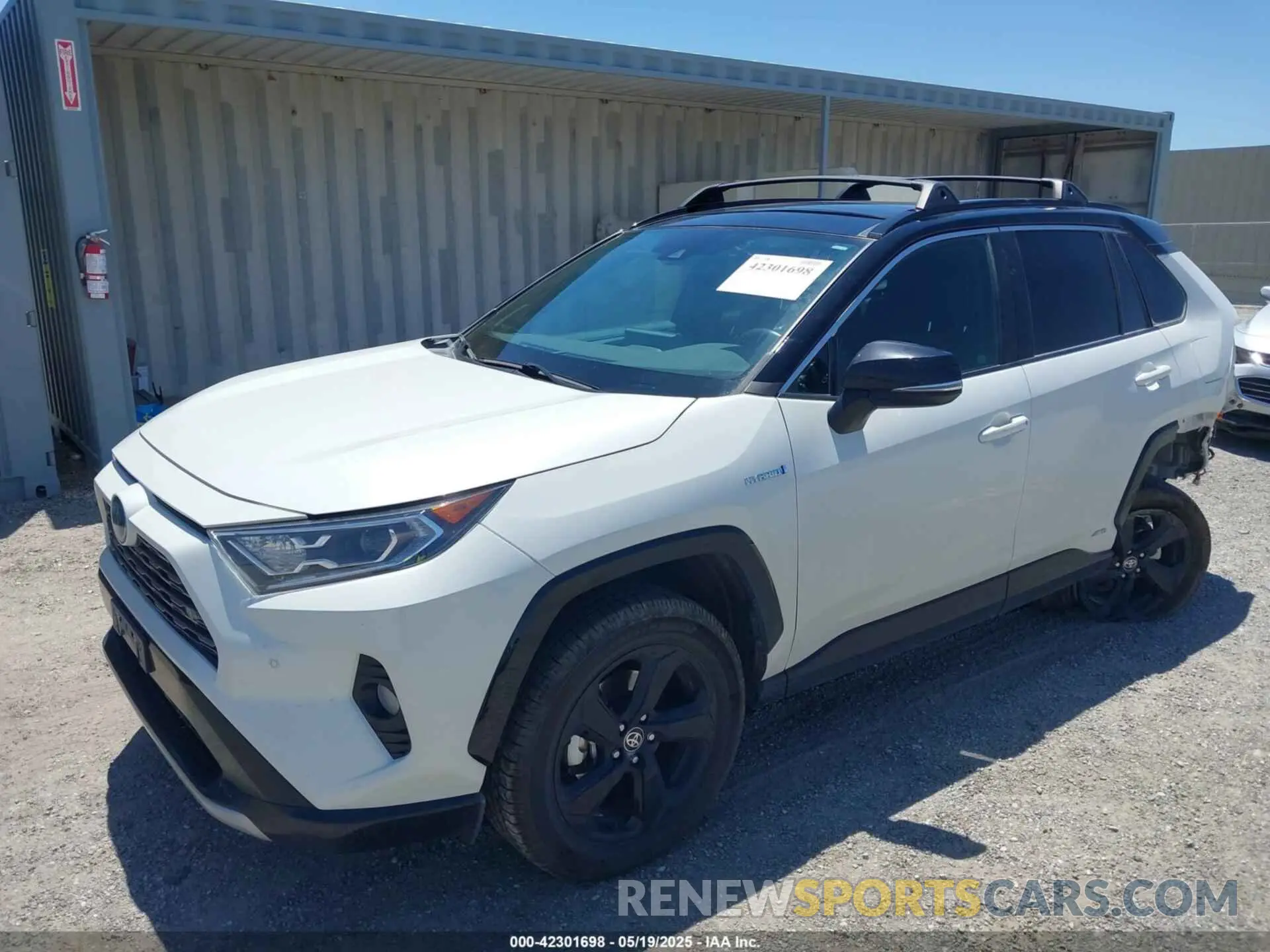 2 Photograph of a damaged car 4T3E6RFV1MU037300 TOYOTA RAV4 HYBRID 2021