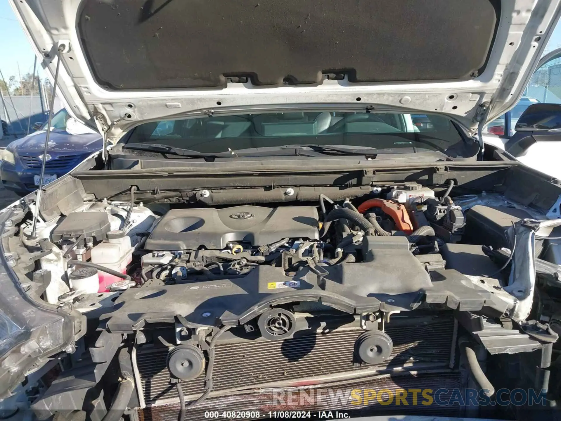 10 Photograph of a damaged car 4T3E6RFV1MU043355 TOYOTA RAV4 HYBRID 2021