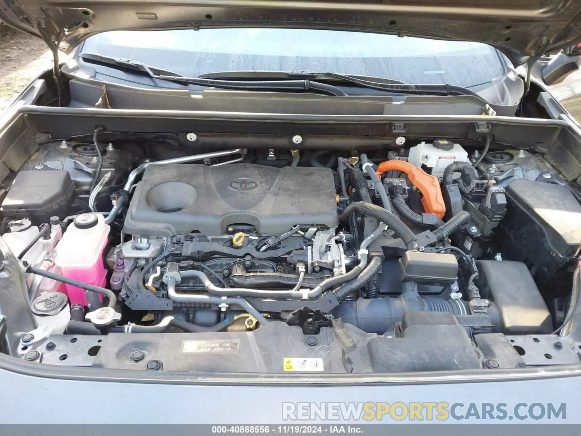 10 Photograph of a damaged car 4T3E6RFV1MU057806 TOYOTA RAV4 HYBRID 2021