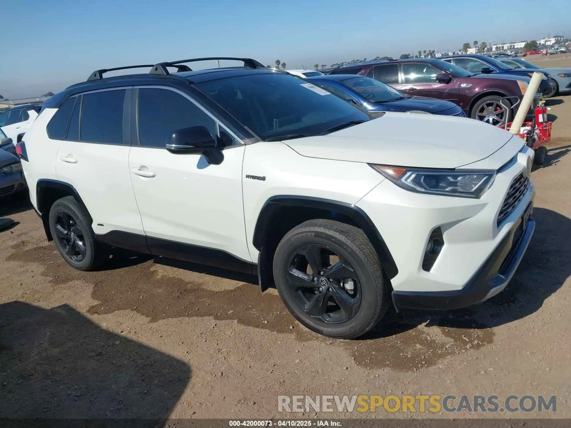 1 Photograph of a damaged car 4T3E6RFV3MU042773 TOYOTA RAV4 HYBRID 2021