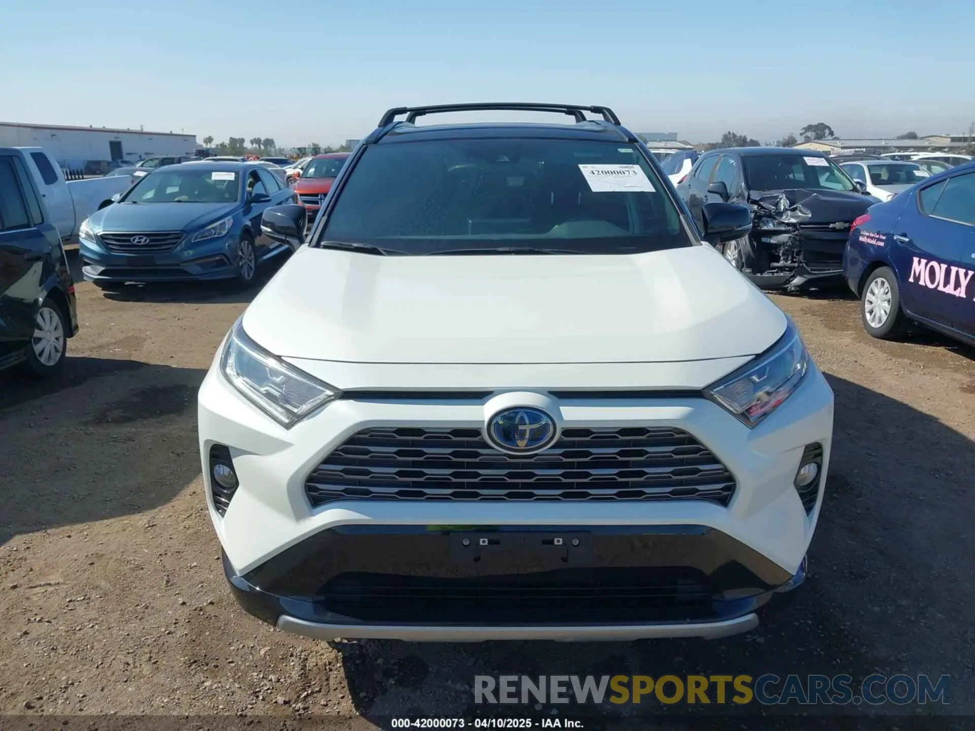 13 Photograph of a damaged car 4T3E6RFV3MU042773 TOYOTA RAV4 HYBRID 2021