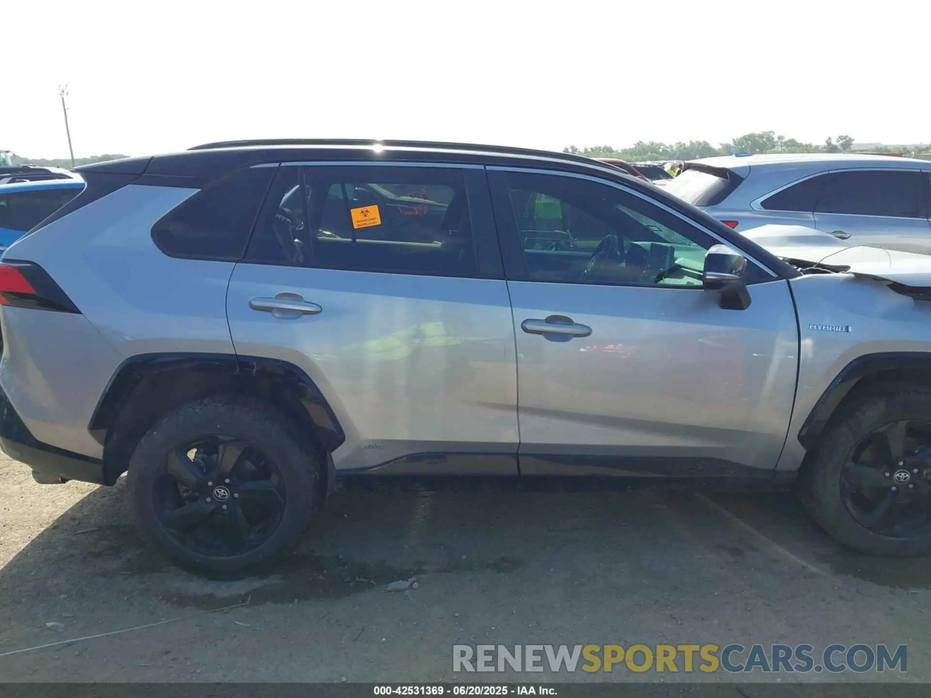 13 Photograph of a damaged car 4T3E6RFV3MU043387 TOYOTA RAV4 HYBRID 2021