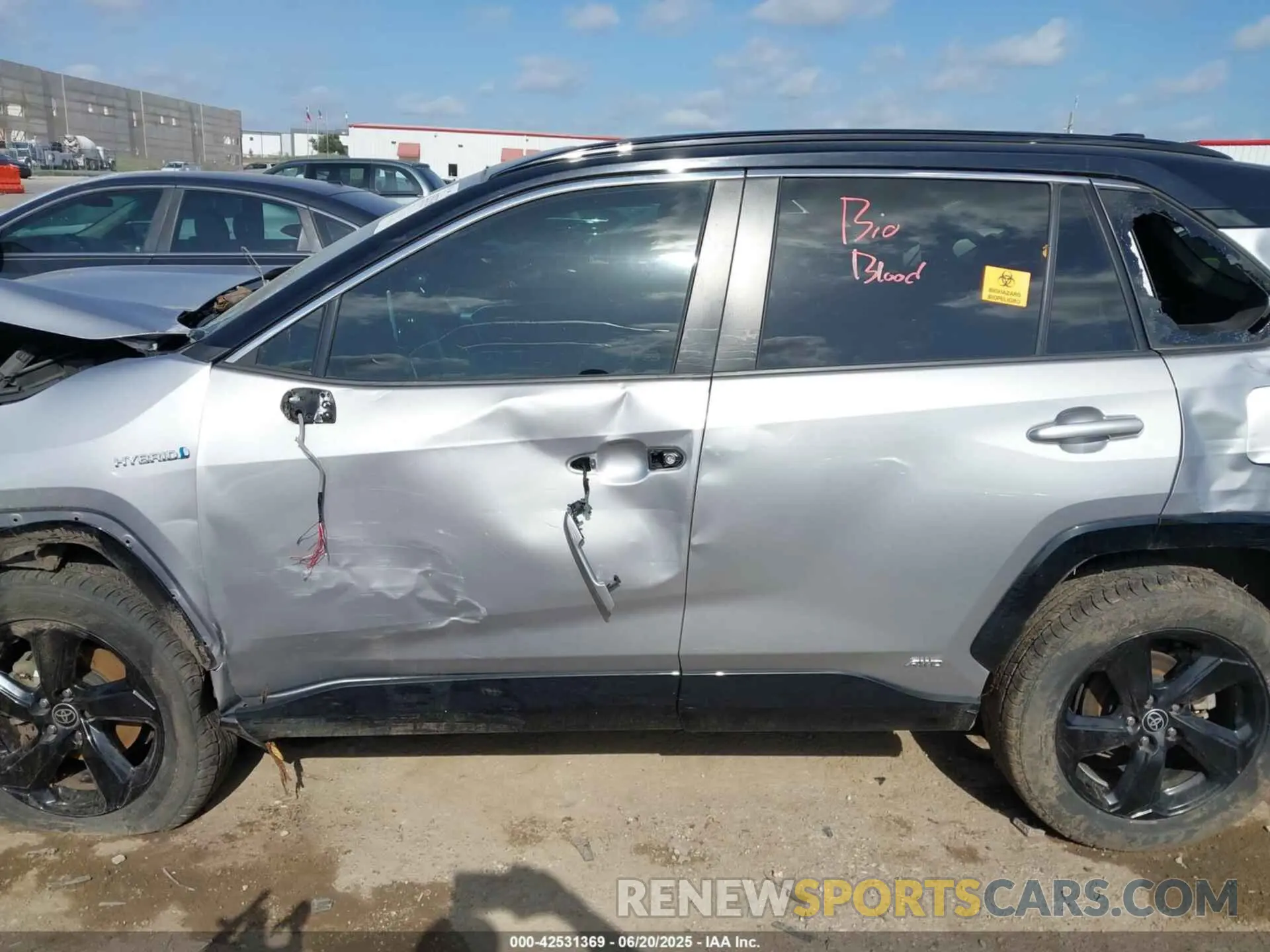 14 Photograph of a damaged car 4T3E6RFV3MU043387 TOYOTA RAV4 HYBRID 2021