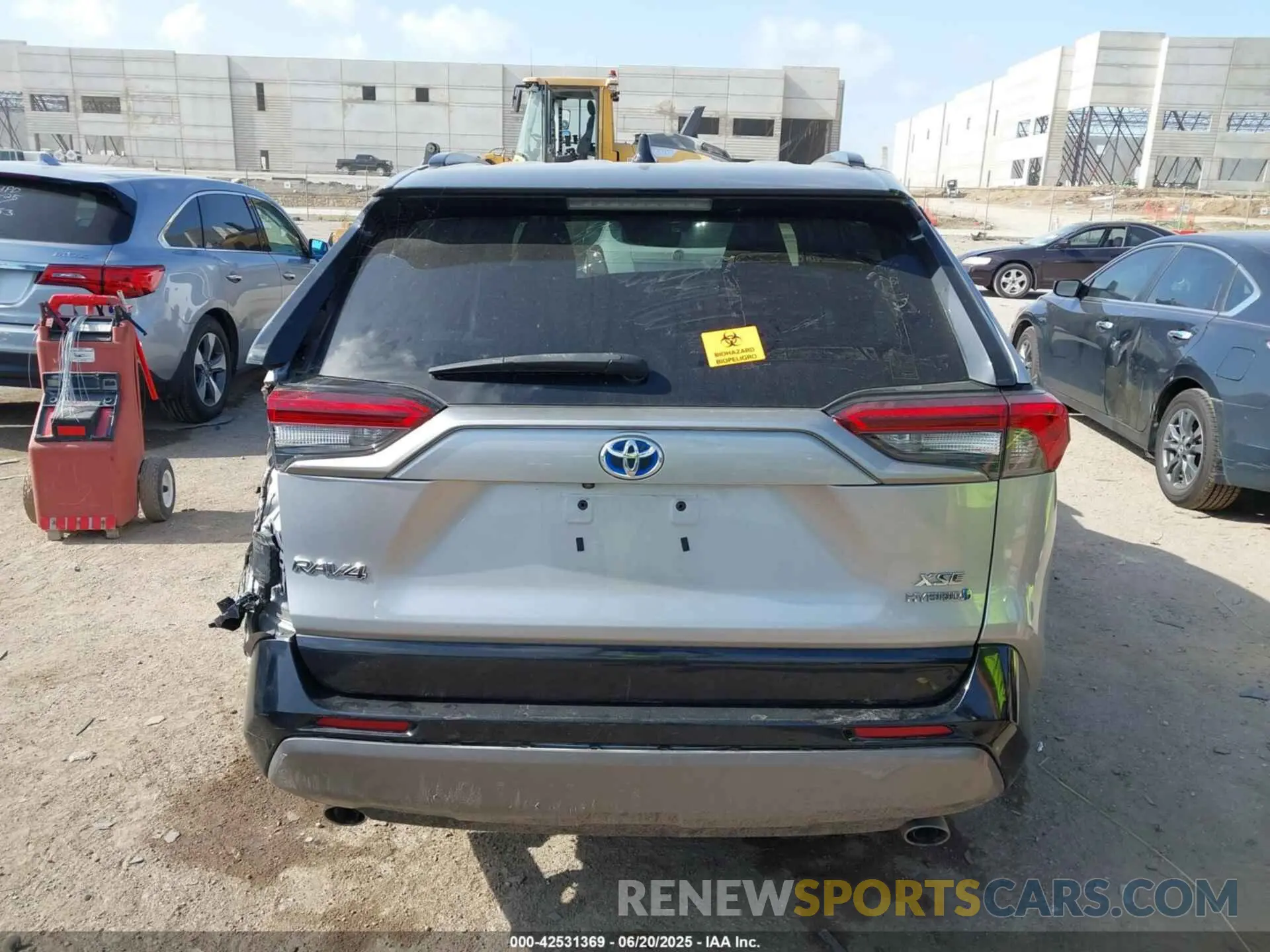16 Photograph of a damaged car 4T3E6RFV3MU043387 TOYOTA RAV4 HYBRID 2021