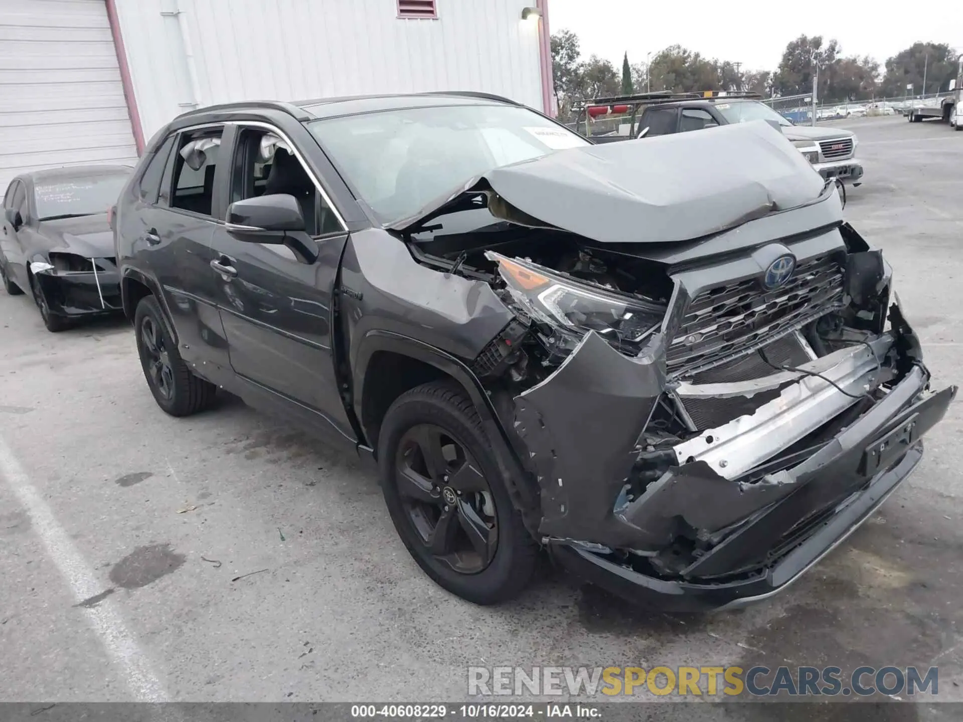 1 Photograph of a damaged car 4T3E6RFV3MU063526 TOYOTA RAV4 HYBRID 2021