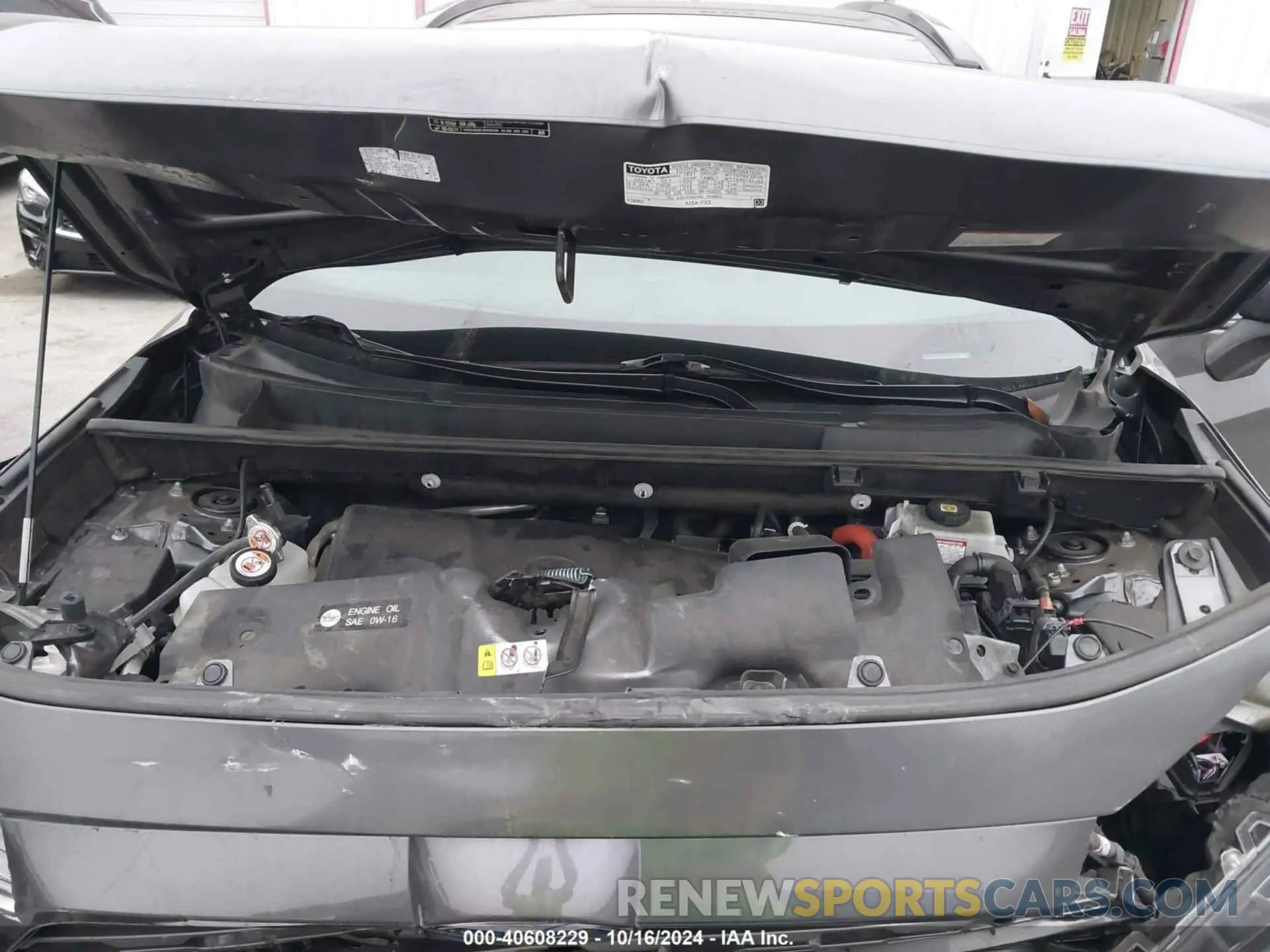 10 Photograph of a damaged car 4T3E6RFV3MU063526 TOYOTA RAV4 HYBRID 2021