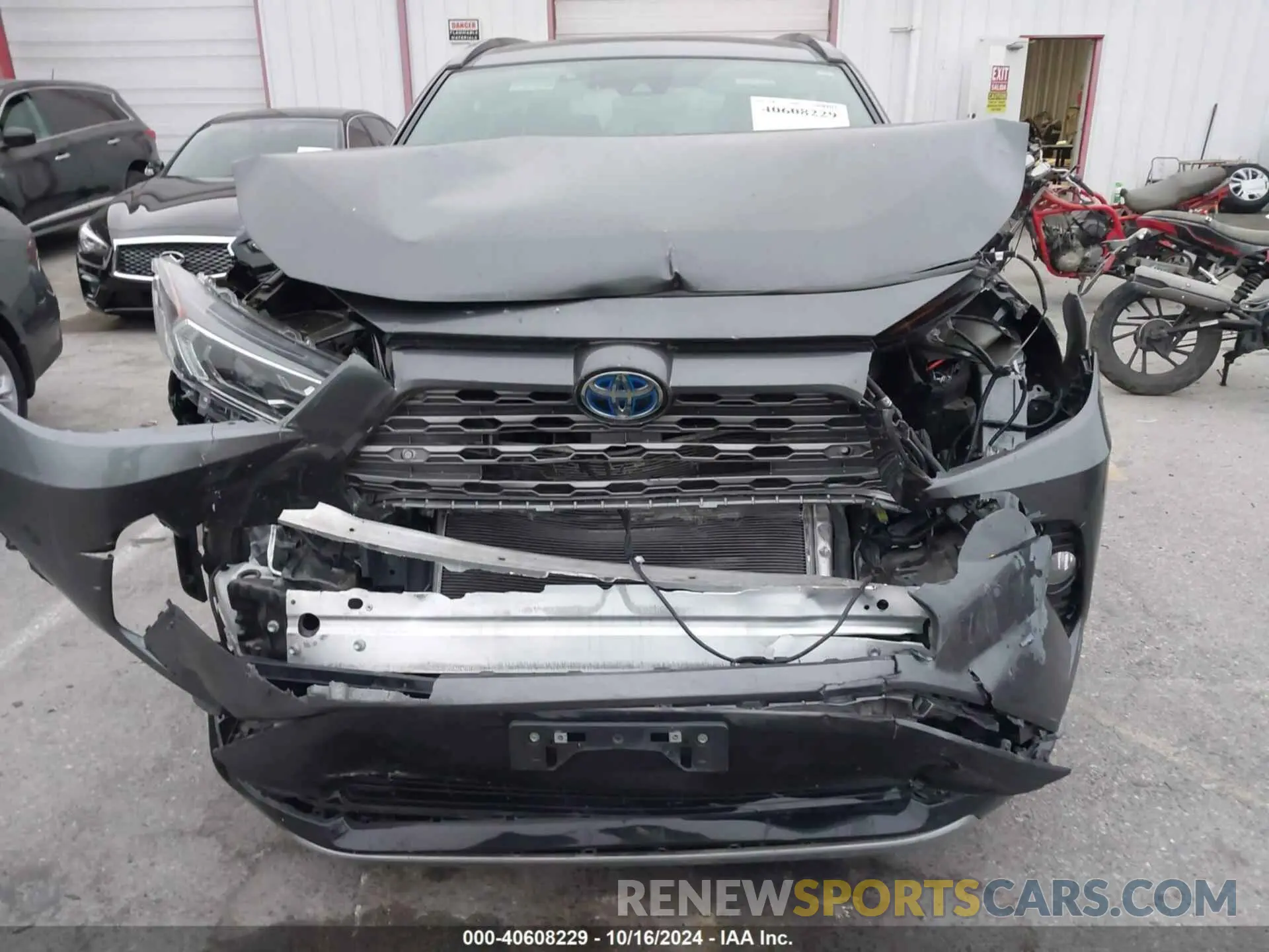 11 Photograph of a damaged car 4T3E6RFV3MU063526 TOYOTA RAV4 HYBRID 2021