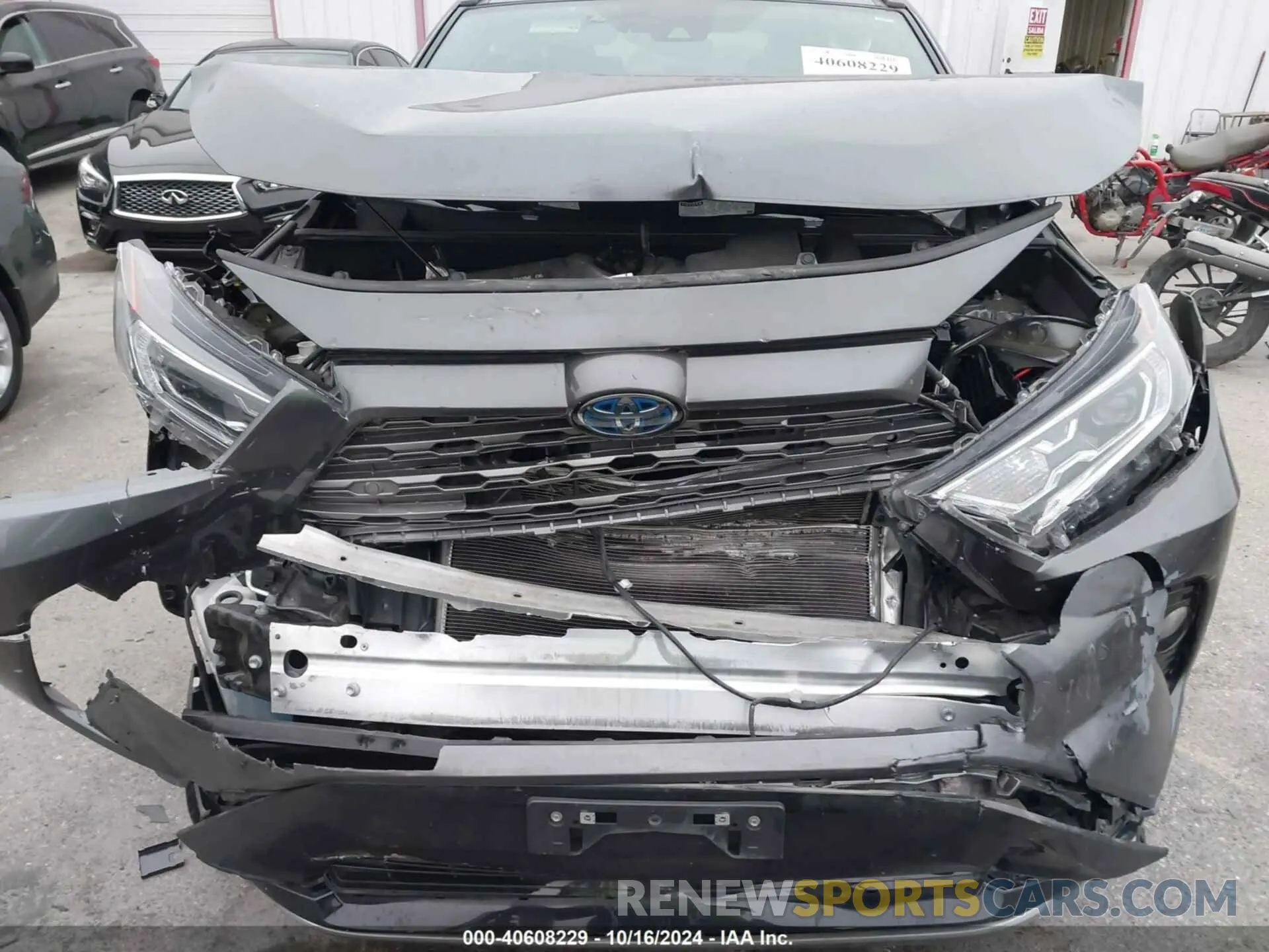 6 Photograph of a damaged car 4T3E6RFV3MU063526 TOYOTA RAV4 HYBRID 2021
