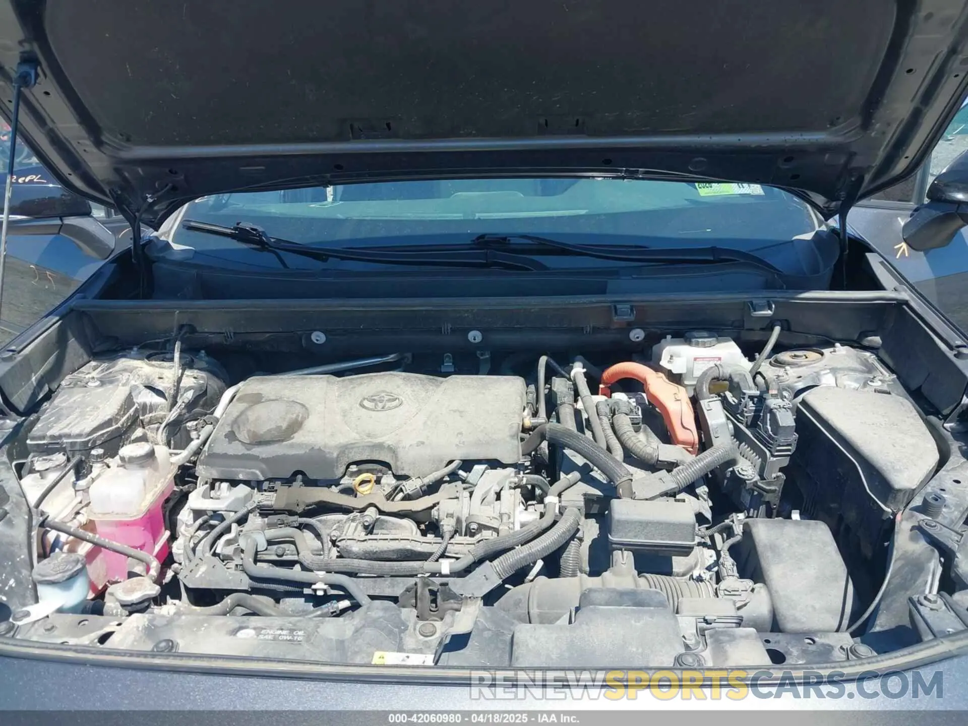 10 Photograph of a damaged car 4T3E6RFV4MU058397 TOYOTA RAV4 HYBRID 2021