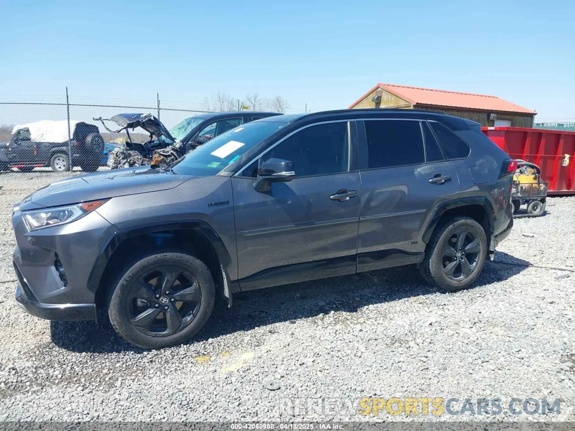 14 Photograph of a damaged car 4T3E6RFV4MU058397 TOYOTA RAV4 HYBRID 2021