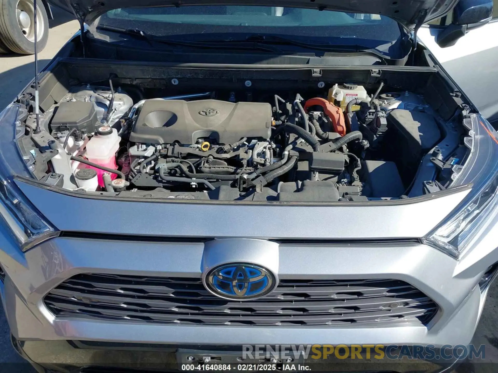 10 Photograph of a damaged car 4T3E6RFV7MU033736 TOYOTA RAV4 HYBRID 2021