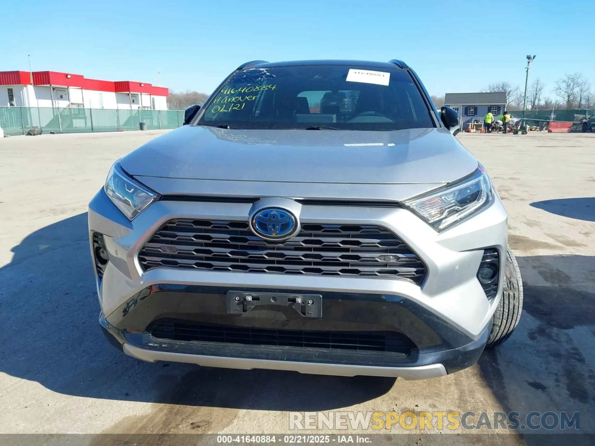 12 Photograph of a damaged car 4T3E6RFV7MU033736 TOYOTA RAV4 HYBRID 2021