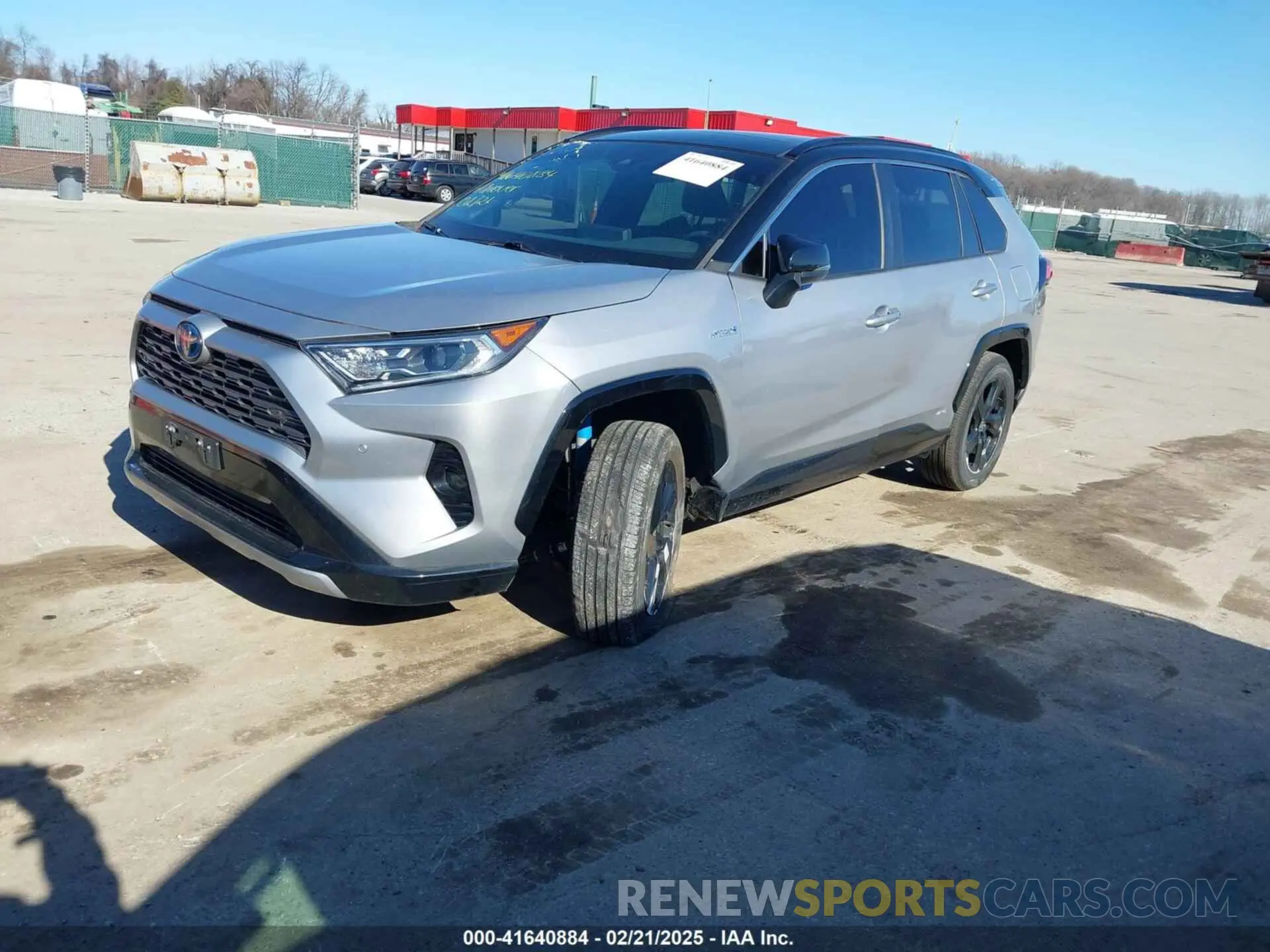 2 Photograph of a damaged car 4T3E6RFV7MU033736 TOYOTA RAV4 HYBRID 2021