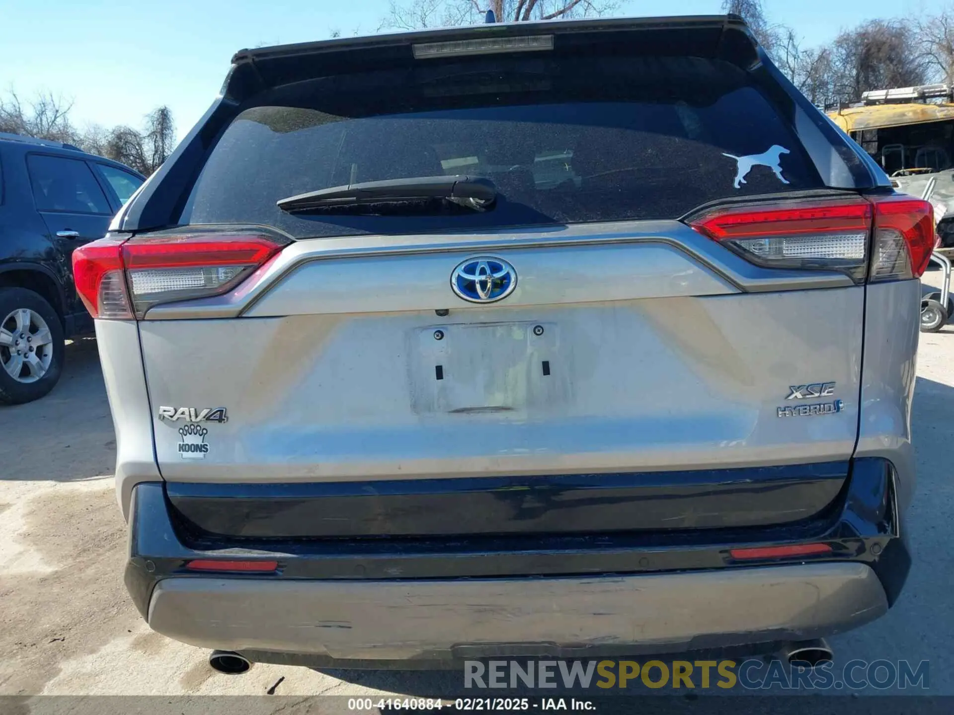 6 Photograph of a damaged car 4T3E6RFV7MU033736 TOYOTA RAV4 HYBRID 2021