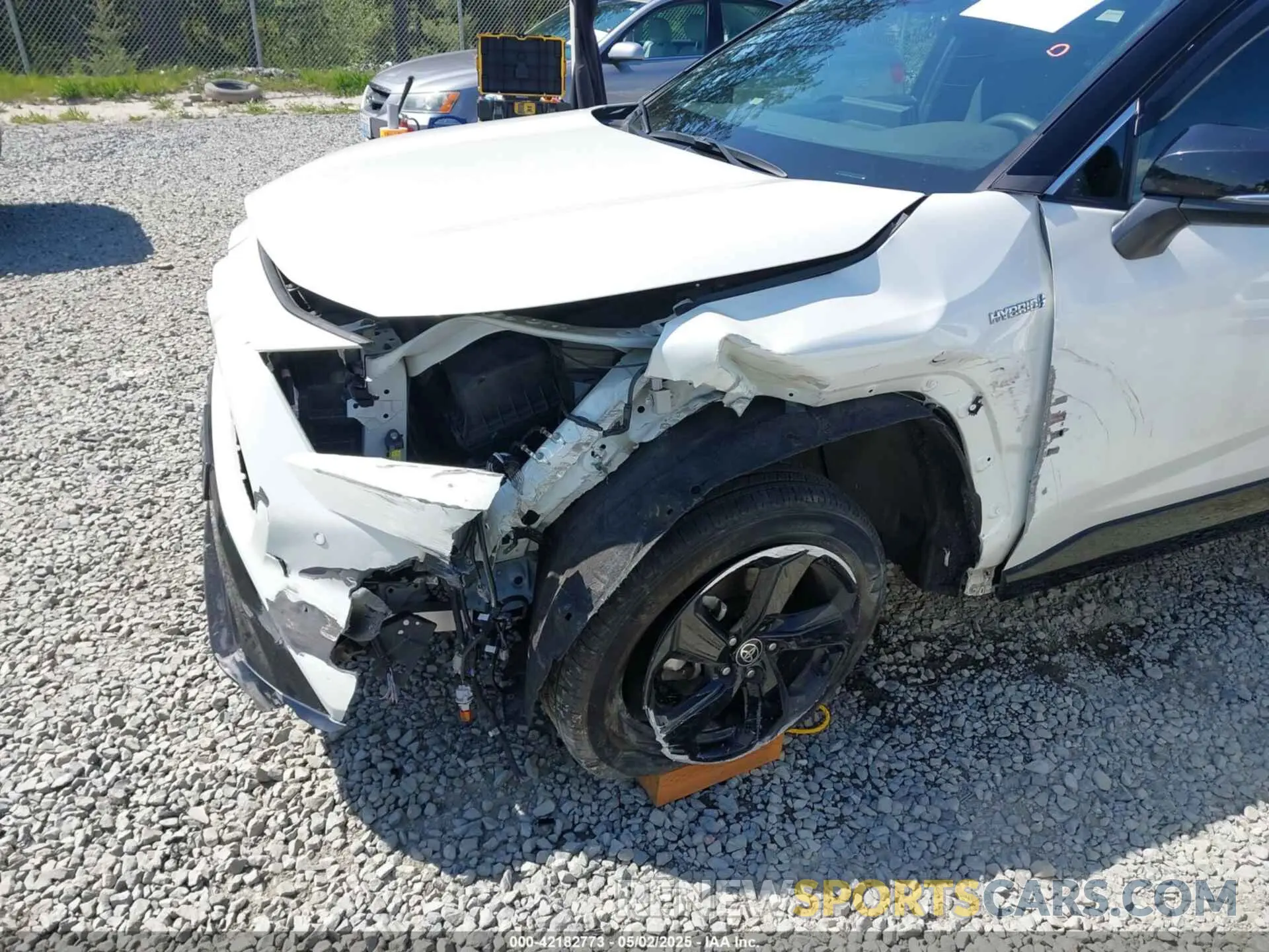 6 Photograph of a damaged car 4T3E6RFV9MU040817 TOYOTA RAV4 HYBRID 2021