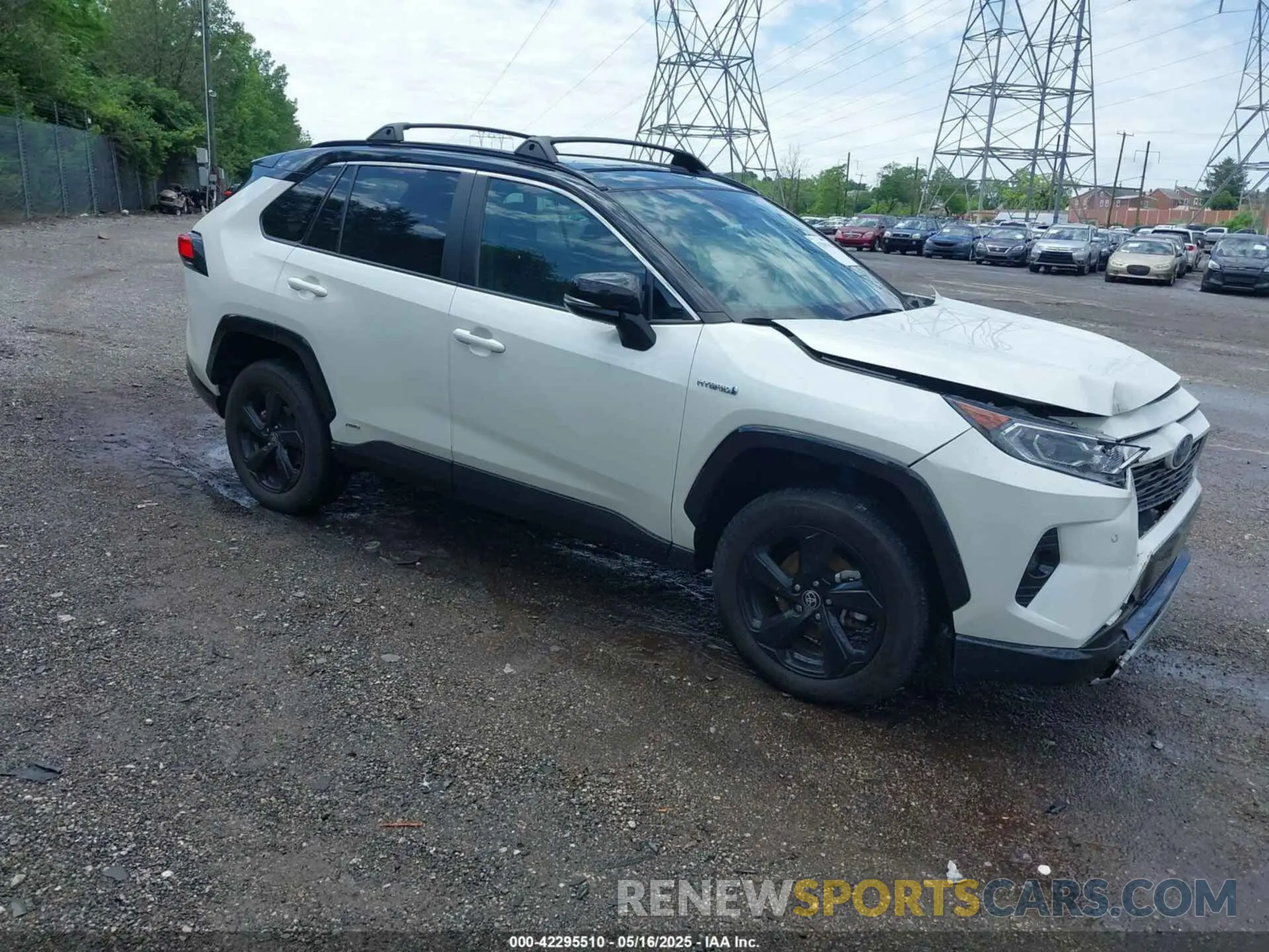1 Photograph of a damaged car 4T3E6RFV9MU052563 TOYOTA RAV4 HYBRID 2021