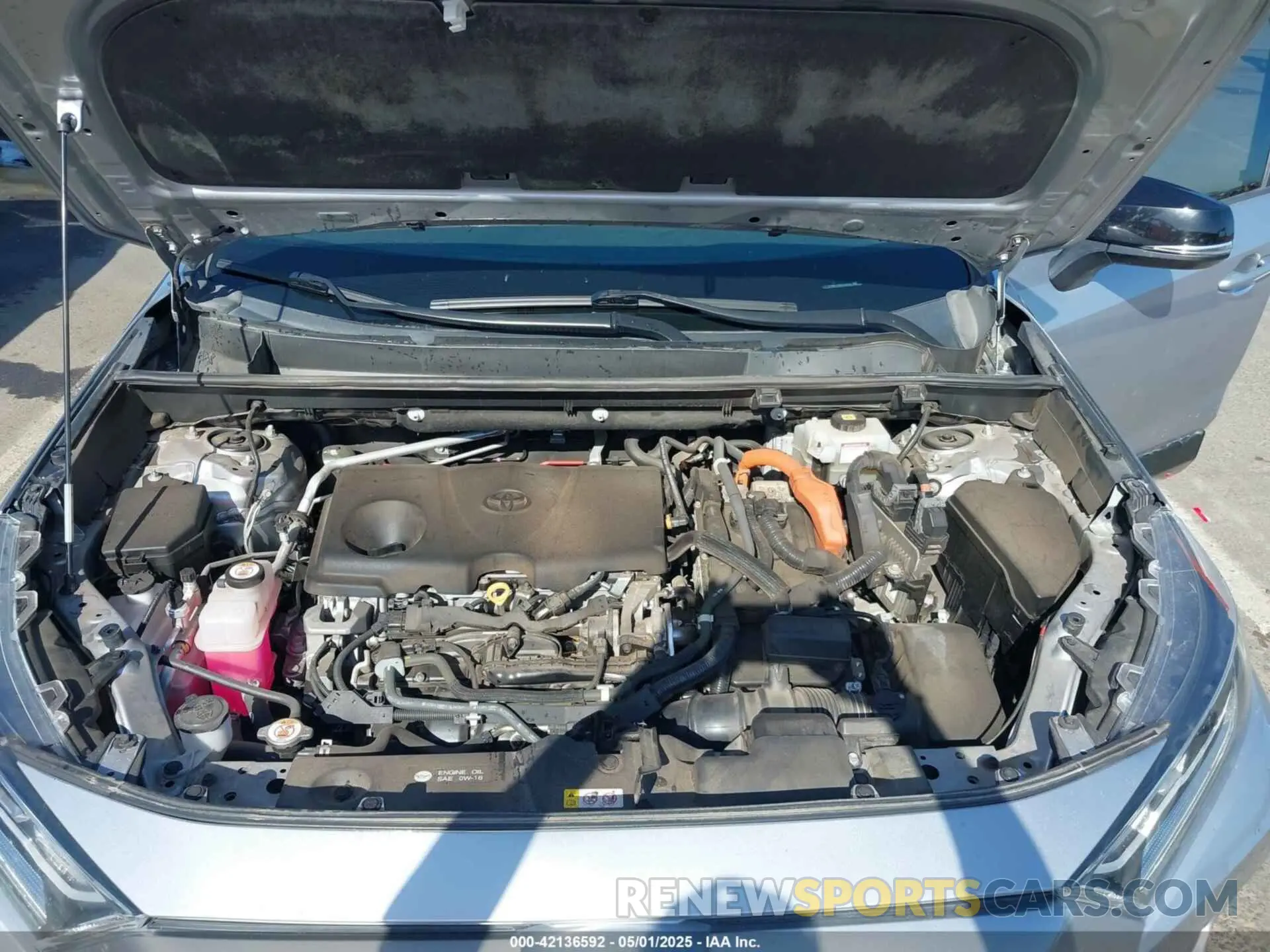10 Photograph of a damaged car 4T3E6RFVXMU016087 TOYOTA RAV4 HYBRID 2021